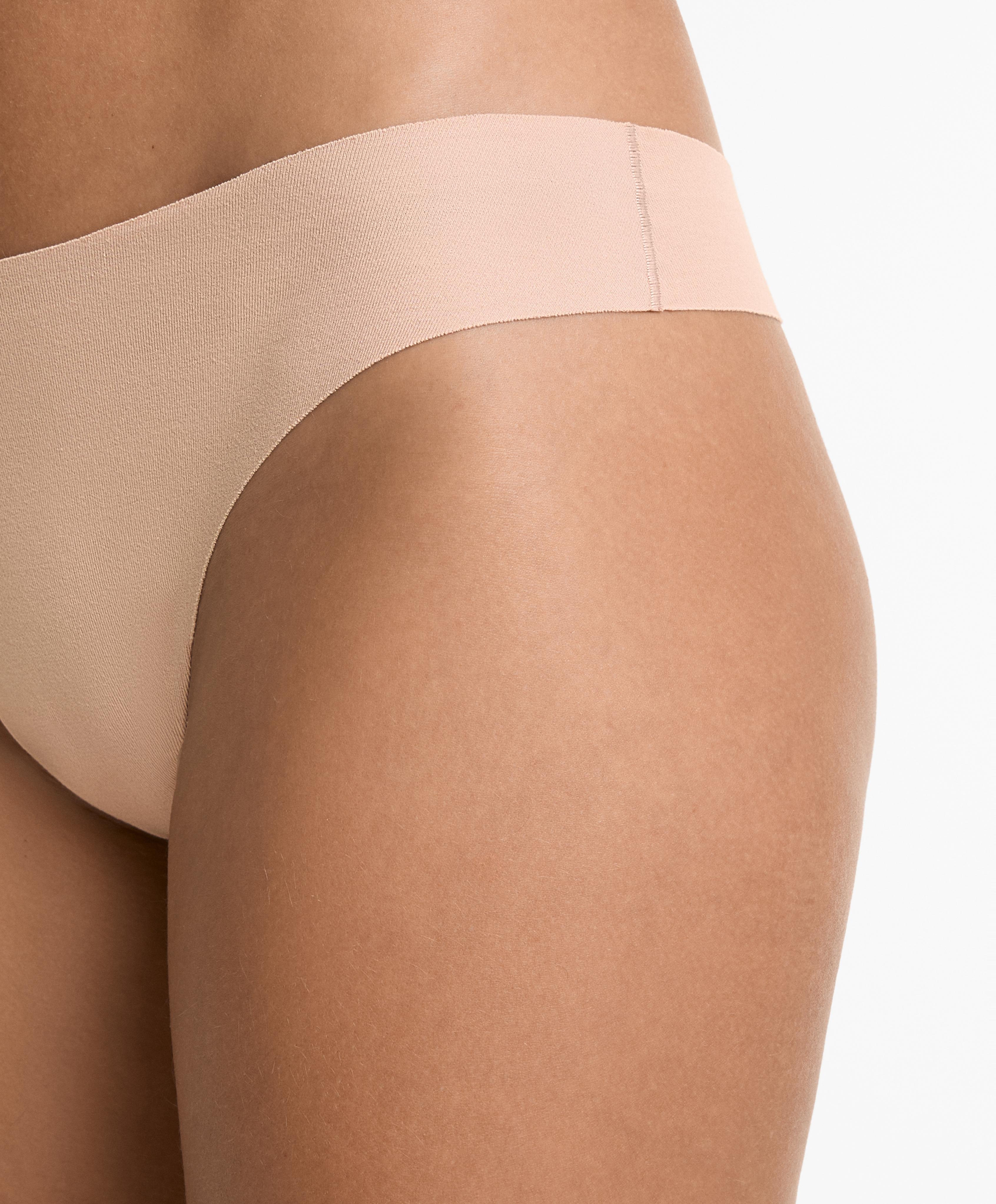 3 invisible cotton blend thong briefs - Sale 3 invisible cotton blend thong briefs - Sale