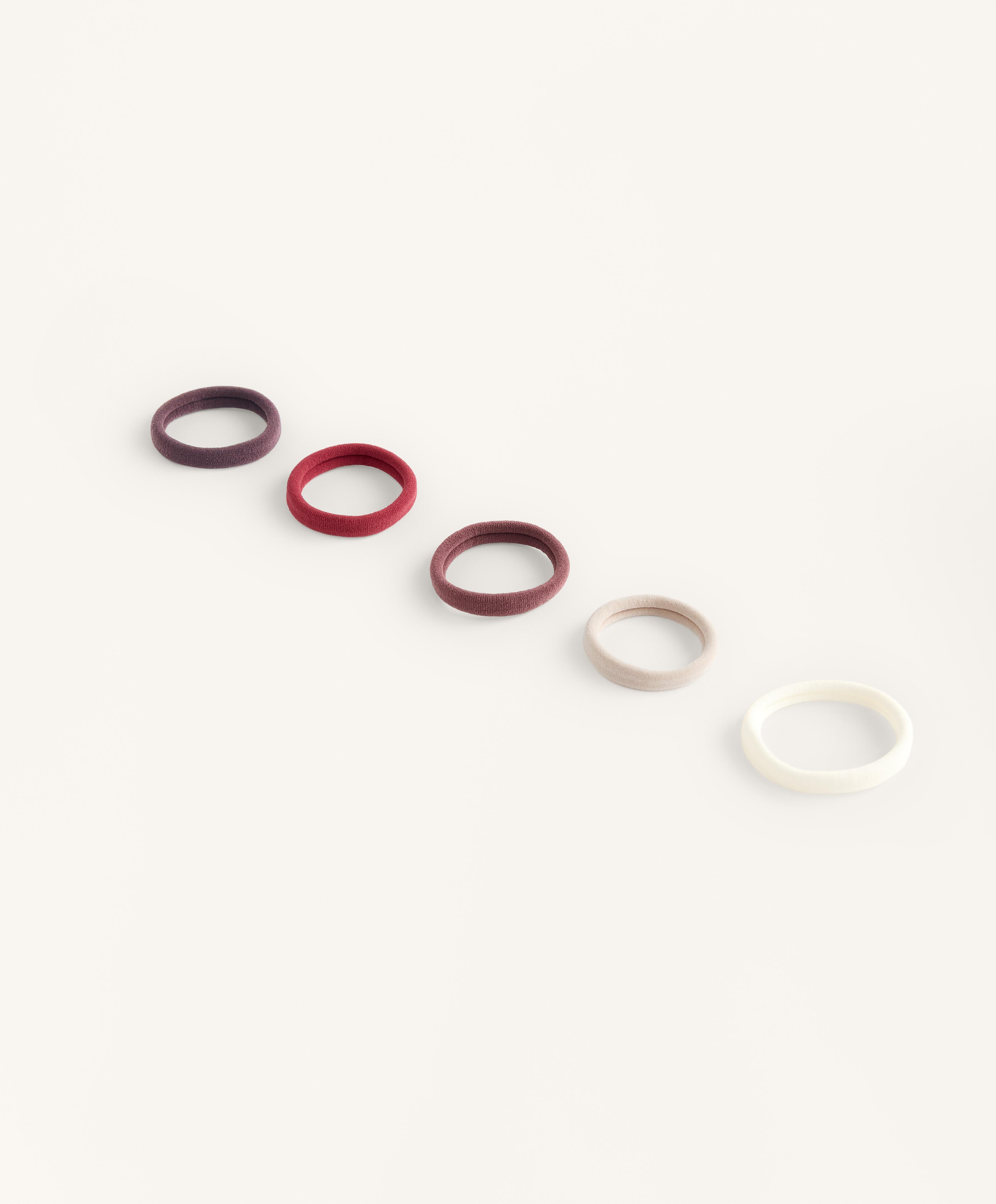 5 smoothe Haargummis 5 smoothe Haargummis