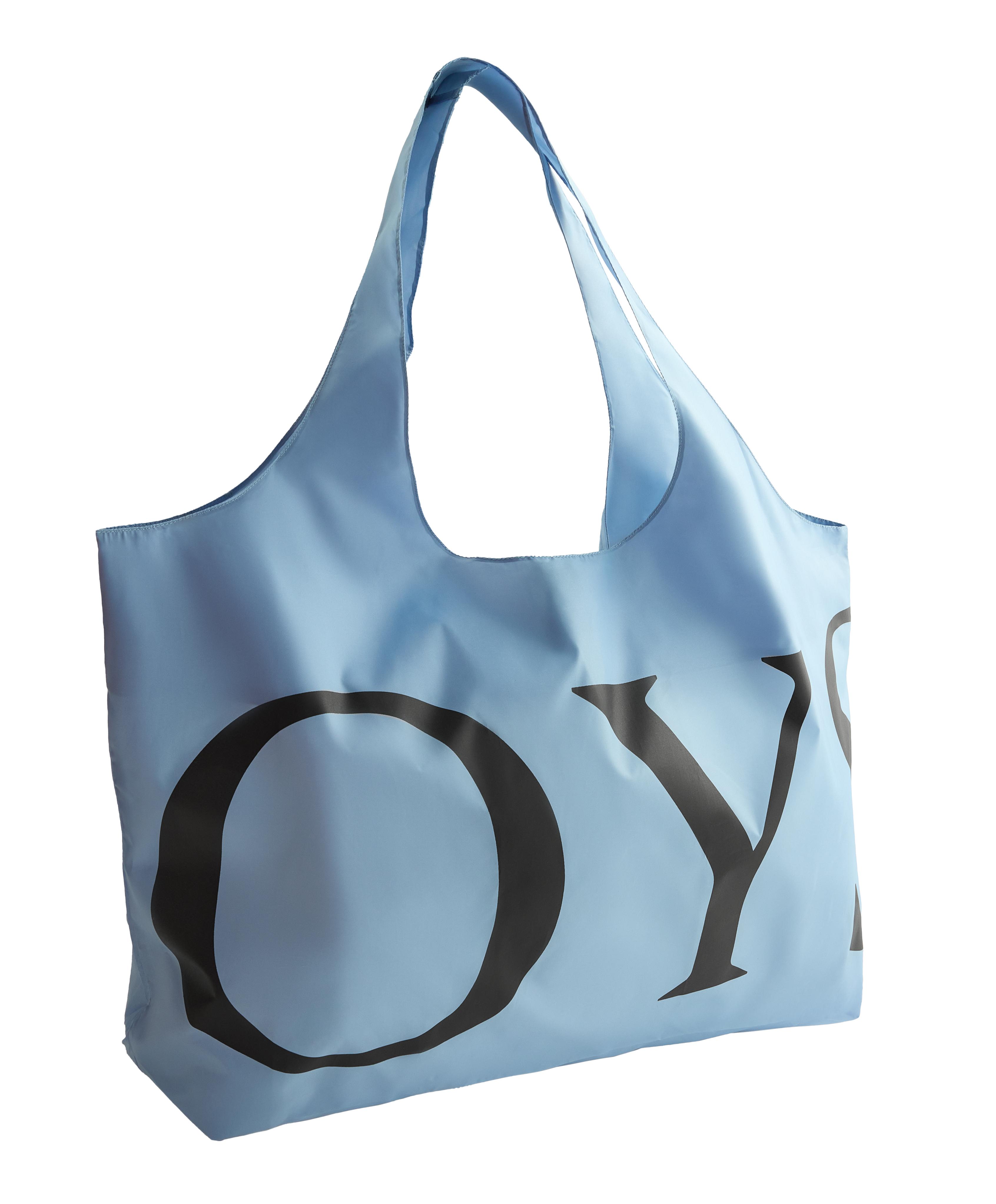 OYSHO Packable Bag — WASHED BLUE