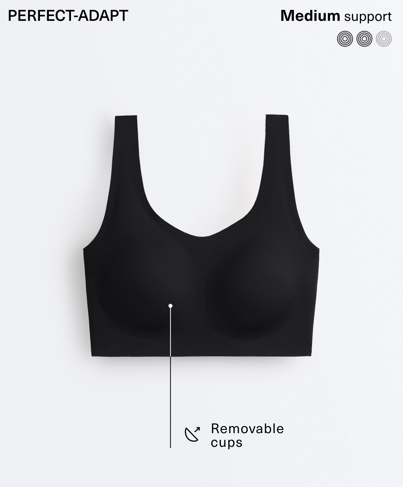 Perfect-adapt medium-support sports bra with cups Perfect-adapt medium-support sports bra with cups