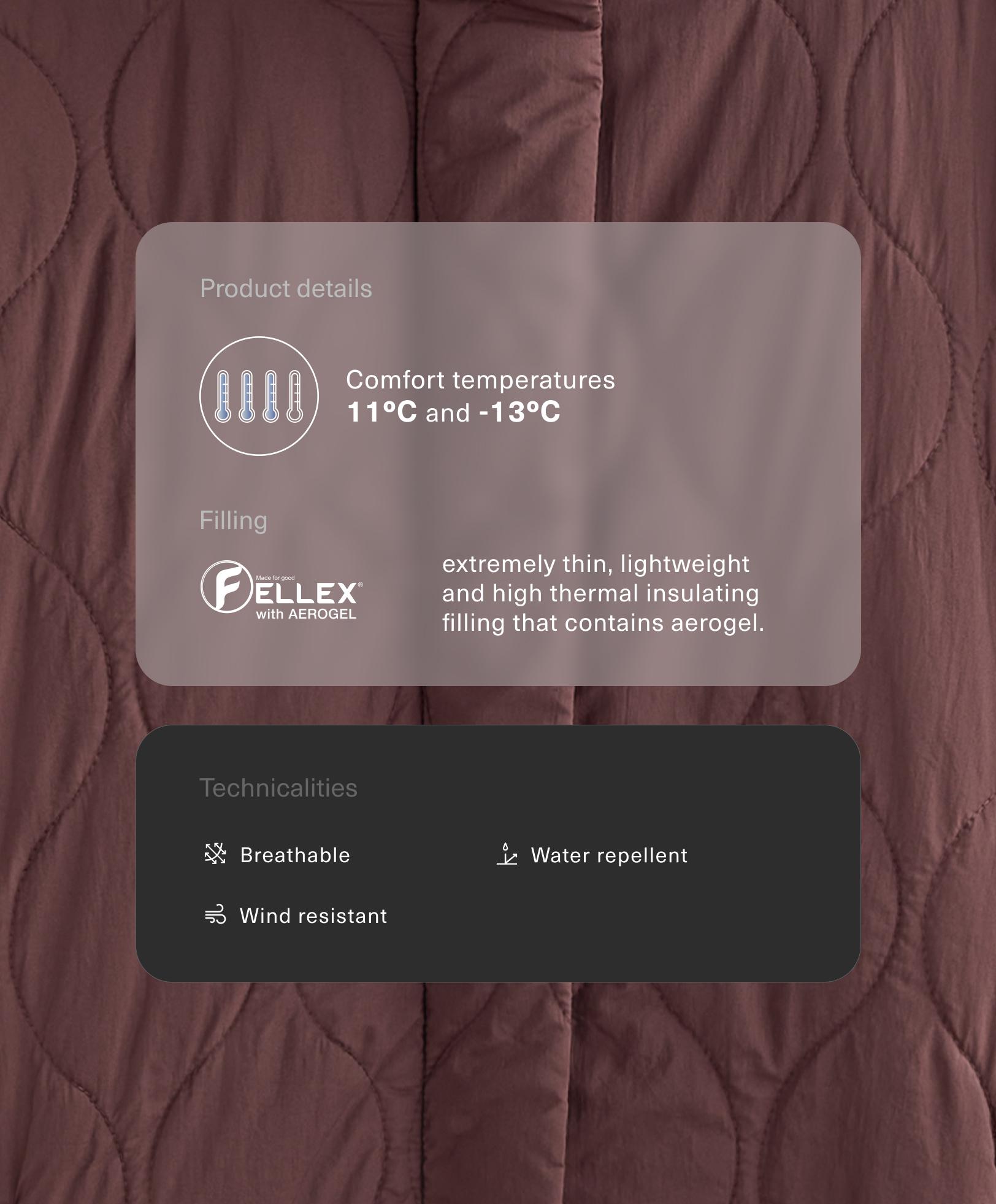 Легкая утепленная водоотталкивающая куртка оверсайз FELLEX® с AEROGEL - Распродажа Легкая утепленная водоотталкивающая куртка оверсайз FELLEX® с AEROGEL - Распродажа