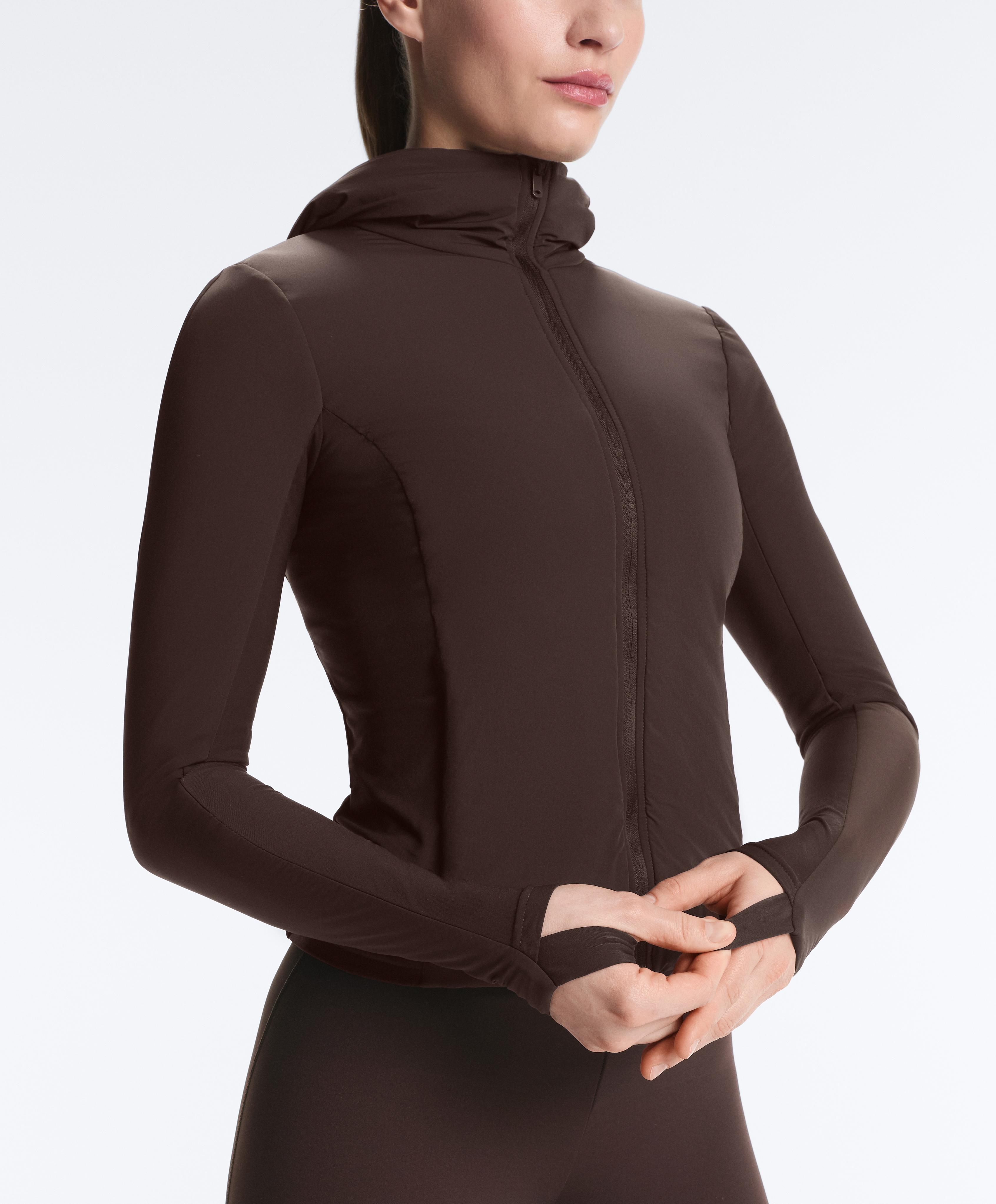 FELLEX® Volcanic technical padded jacket — Dark chocolate