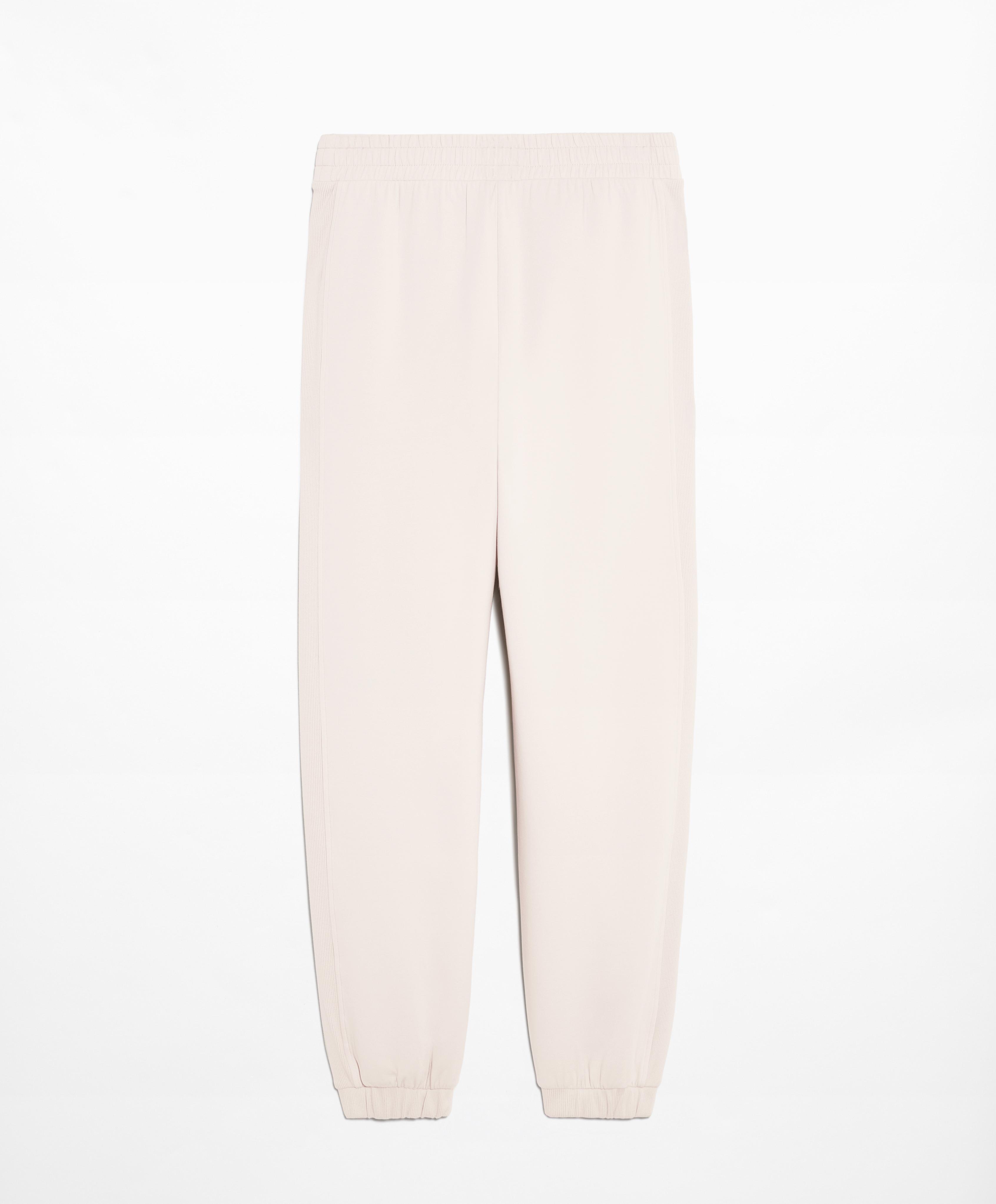 Relaxed cotton-blend joggers