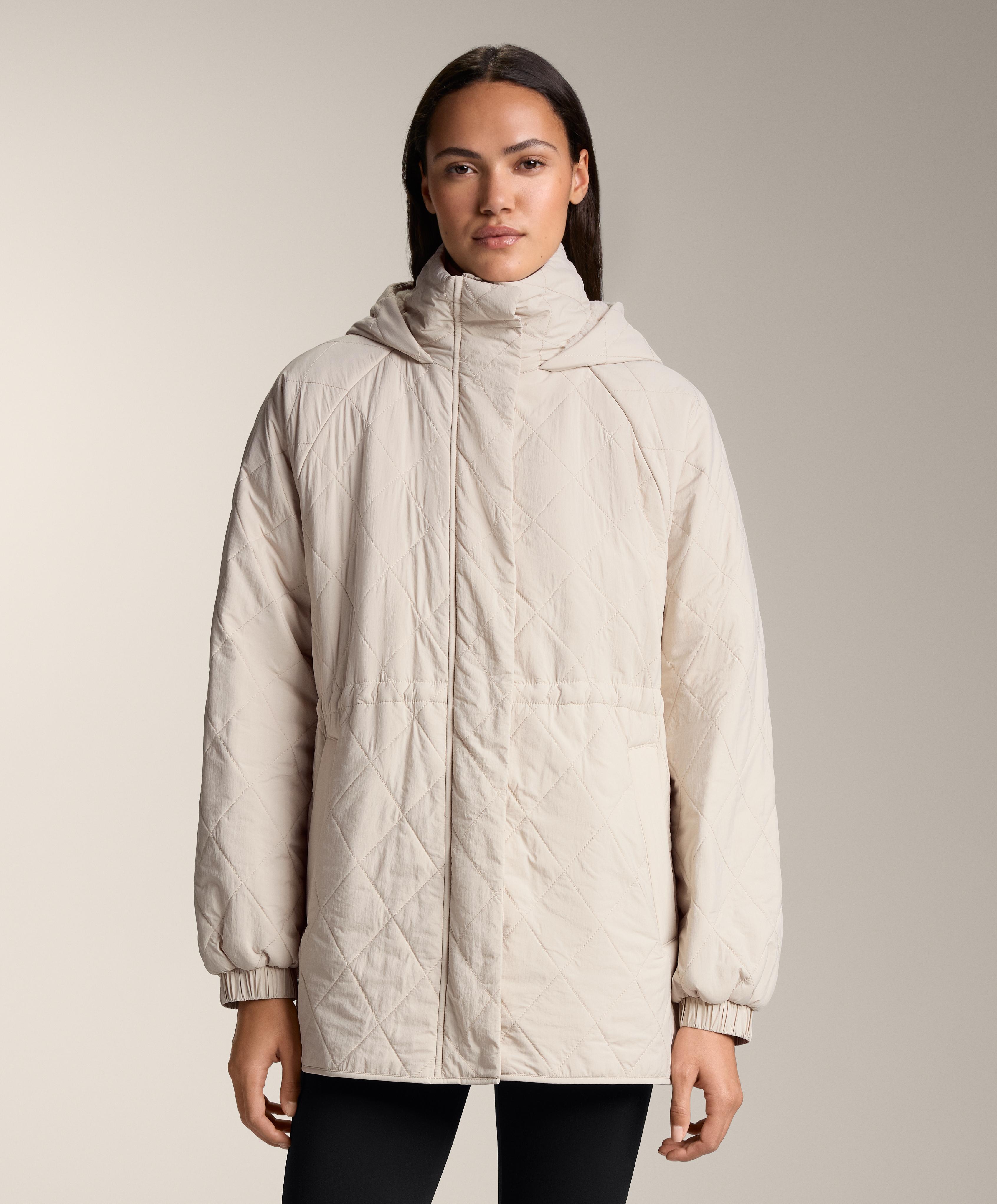 FELLEX® AEROGEL long padded jacket — PALE MINK
