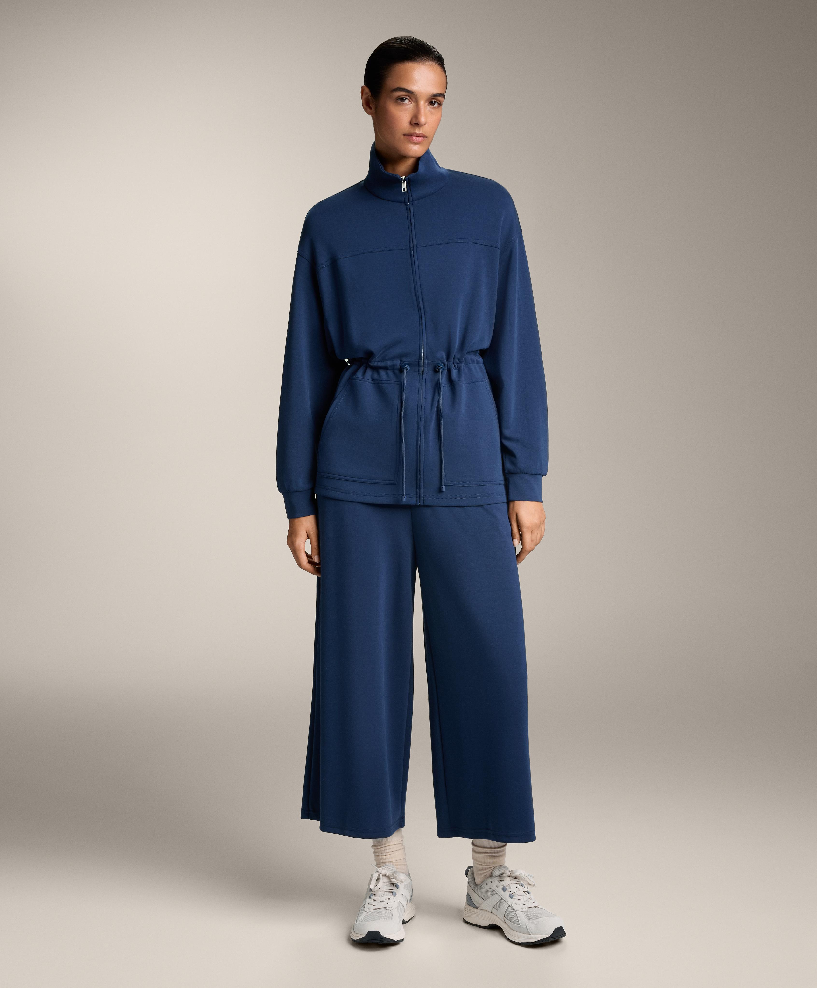 Weite Cropped-Hose mit weichem Modal - Sale Weite Cropped-Hose mit weichem Modal - Sale