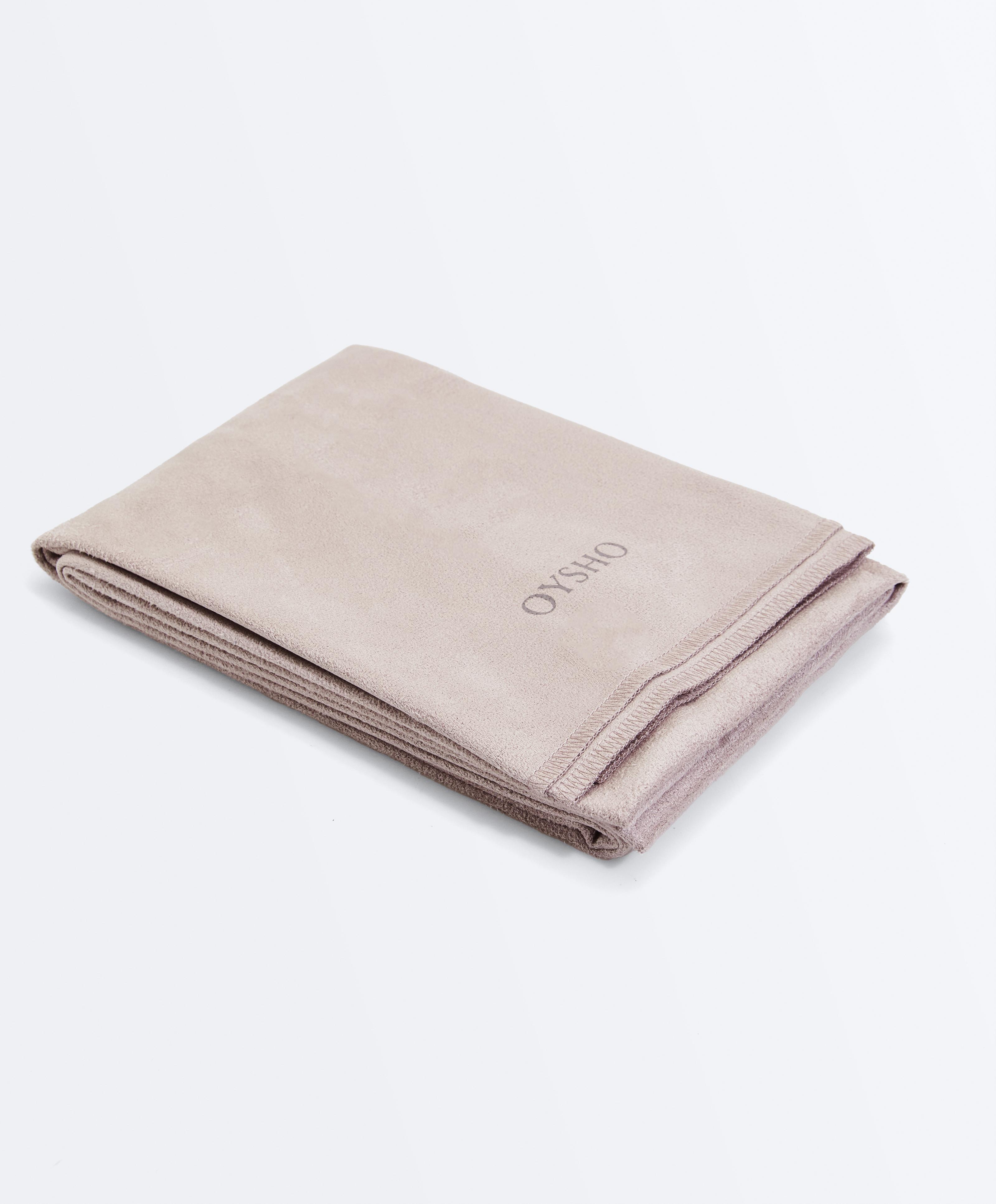 Adjustable mat towel — MAUVE