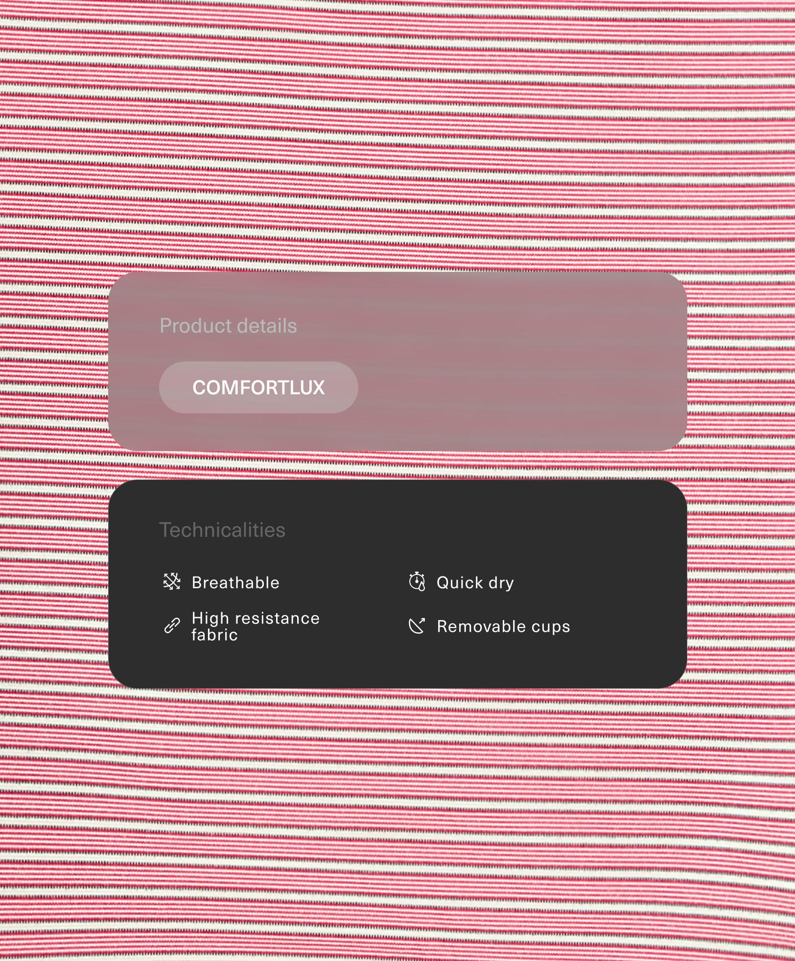 Comfortlux boat neck tank top Comfortlux boat neck tank top