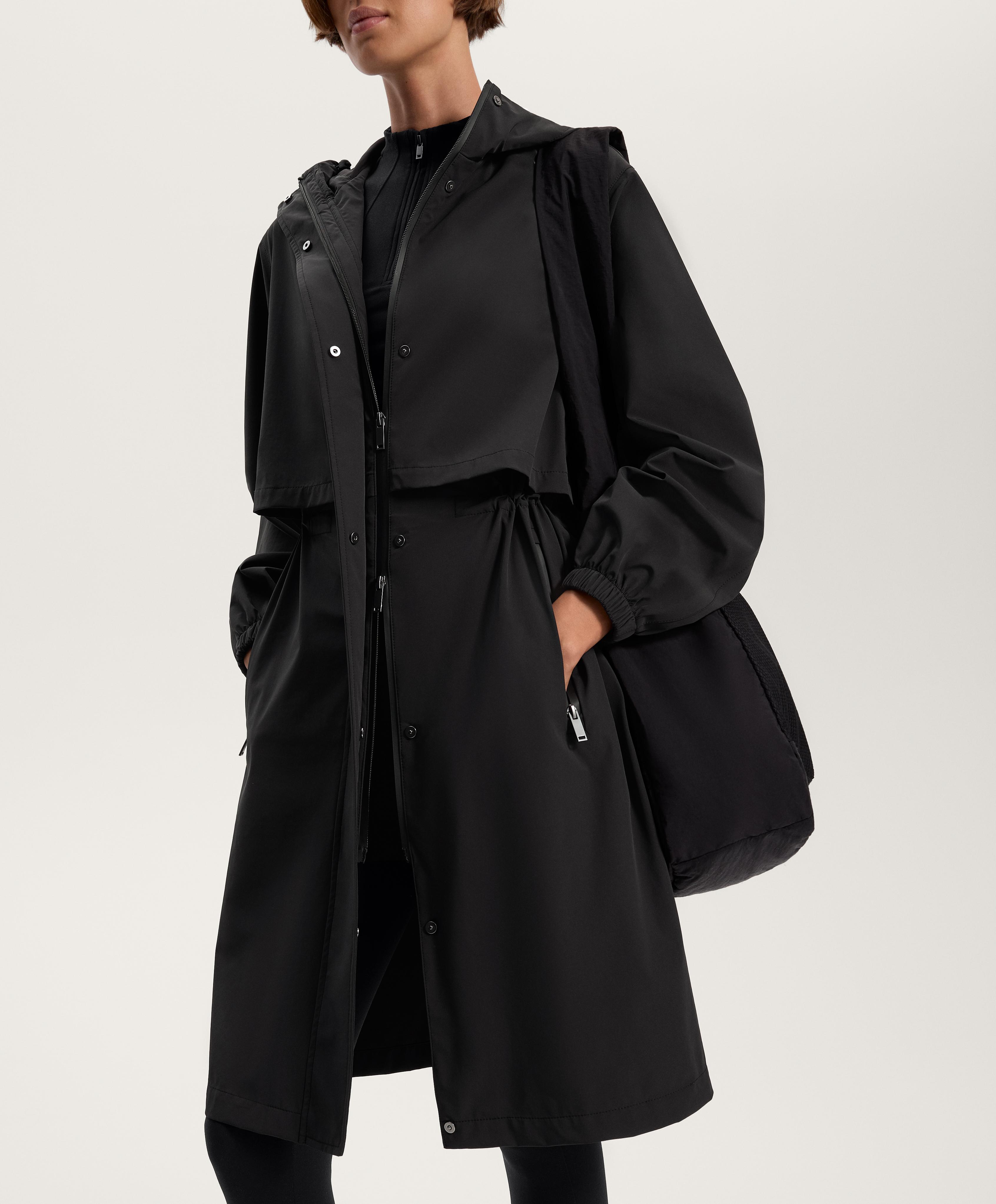 Longue veste extra légère imperméable 10k