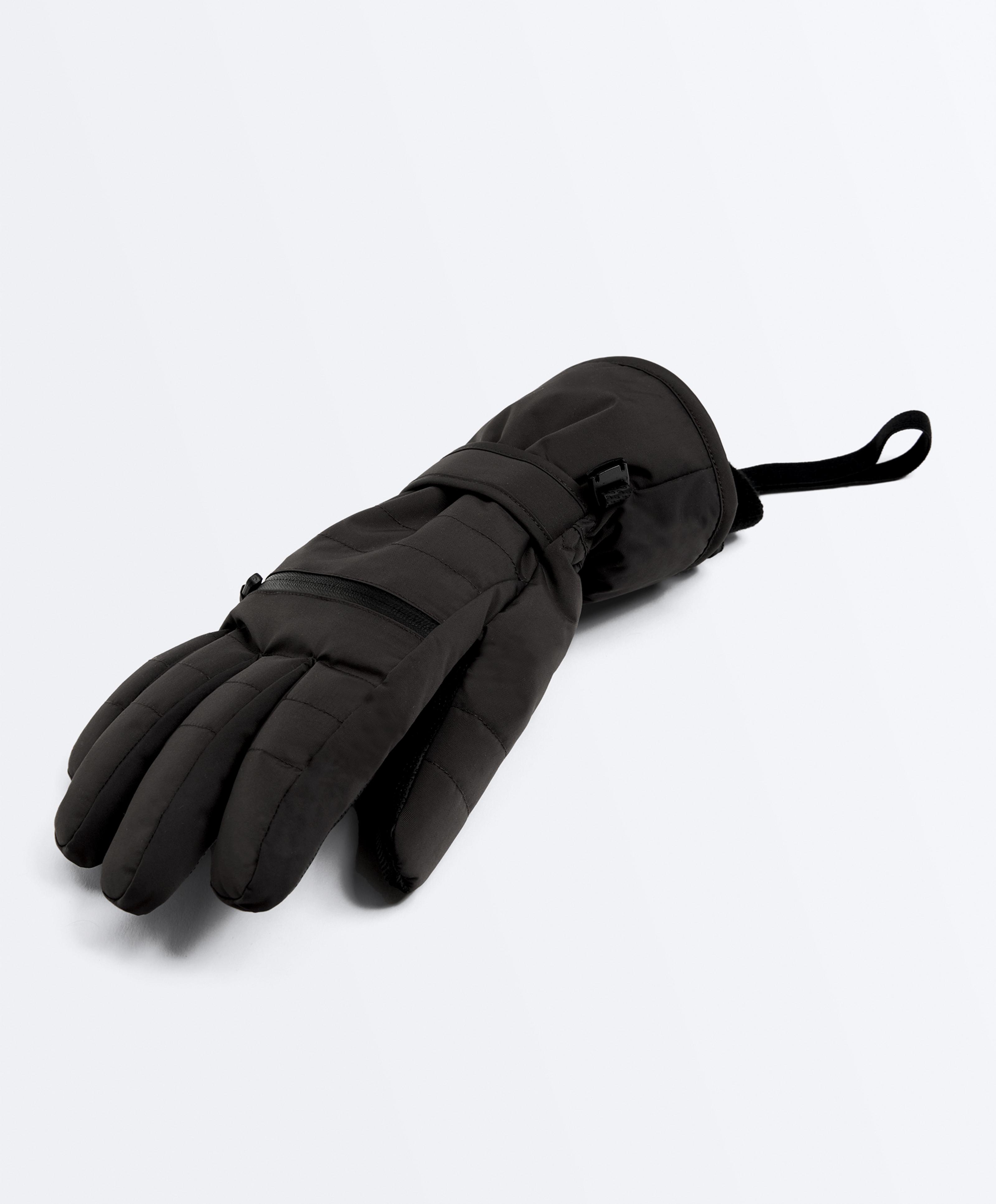 Technical SKI Primaloft® Gloves — BLACK