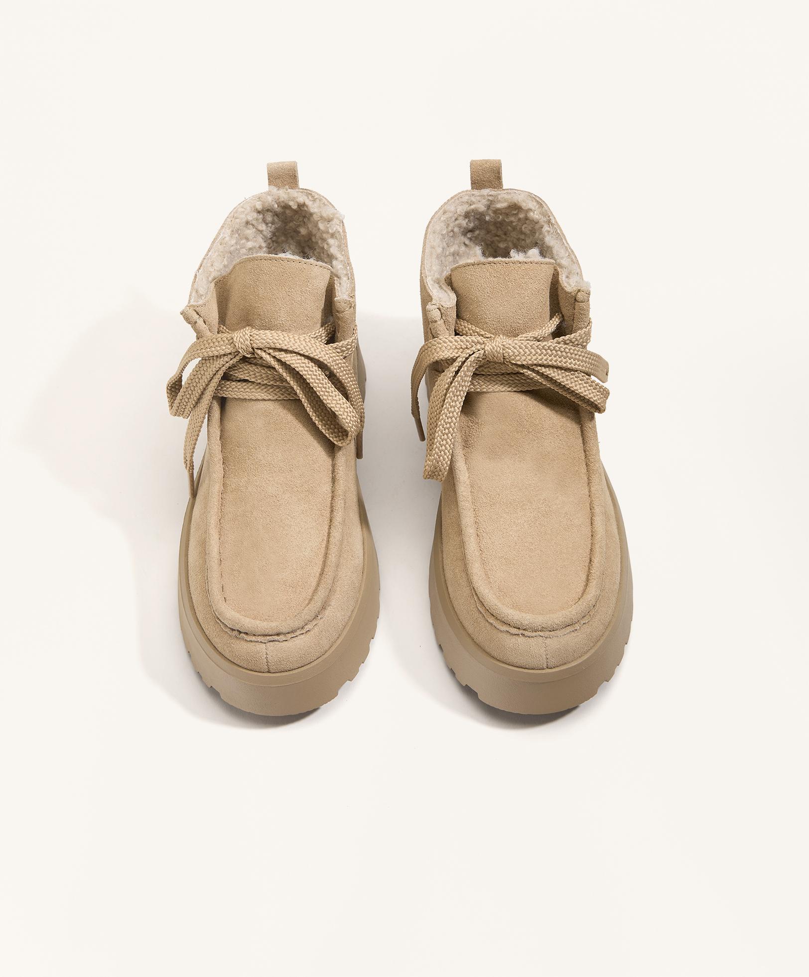 Lace-up ankle boots with welt - Sale Lace-up ankle boots with welt - Sale