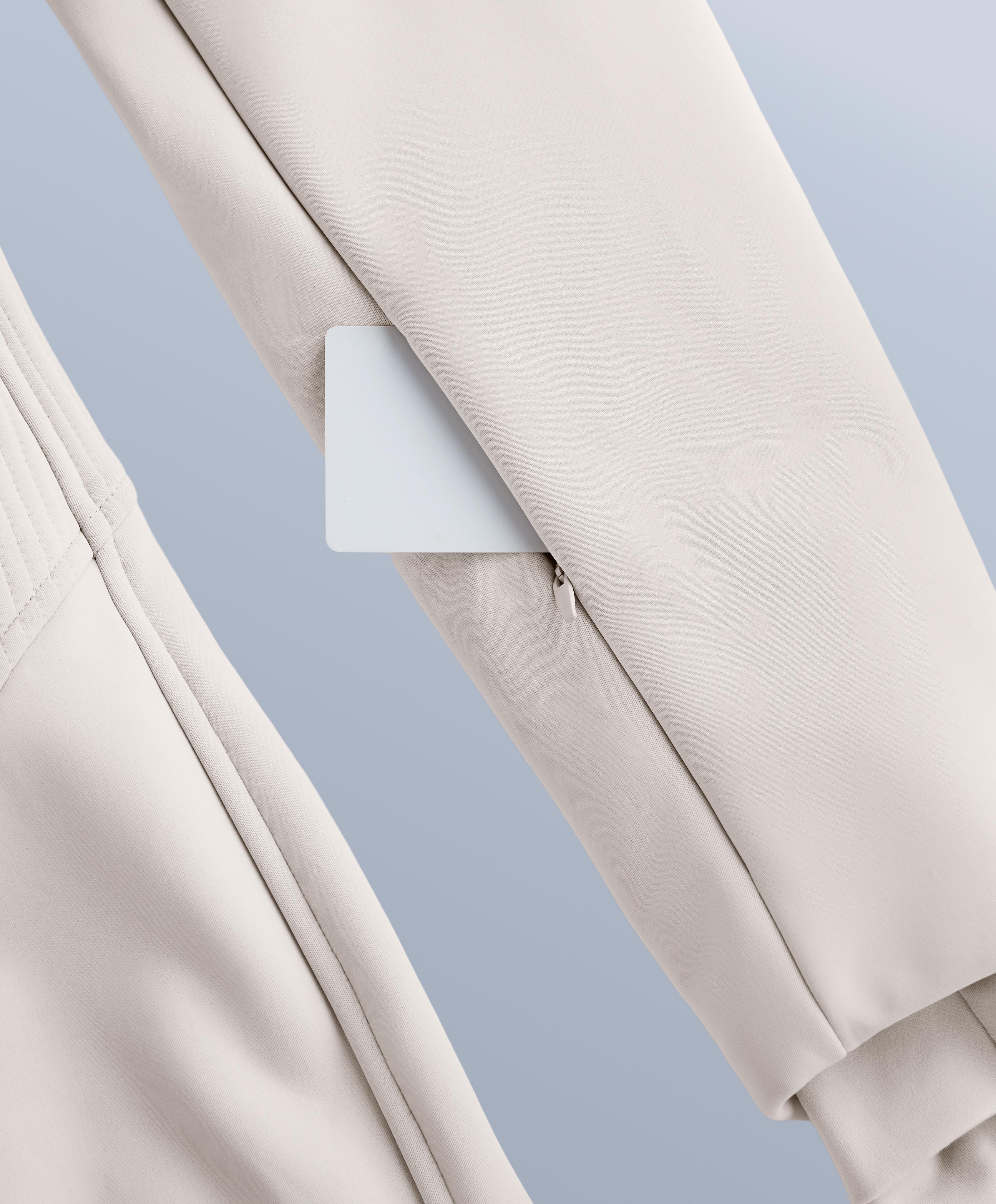 Water-resistant fitted stretch SKI jumpsuit — PALE MINK
