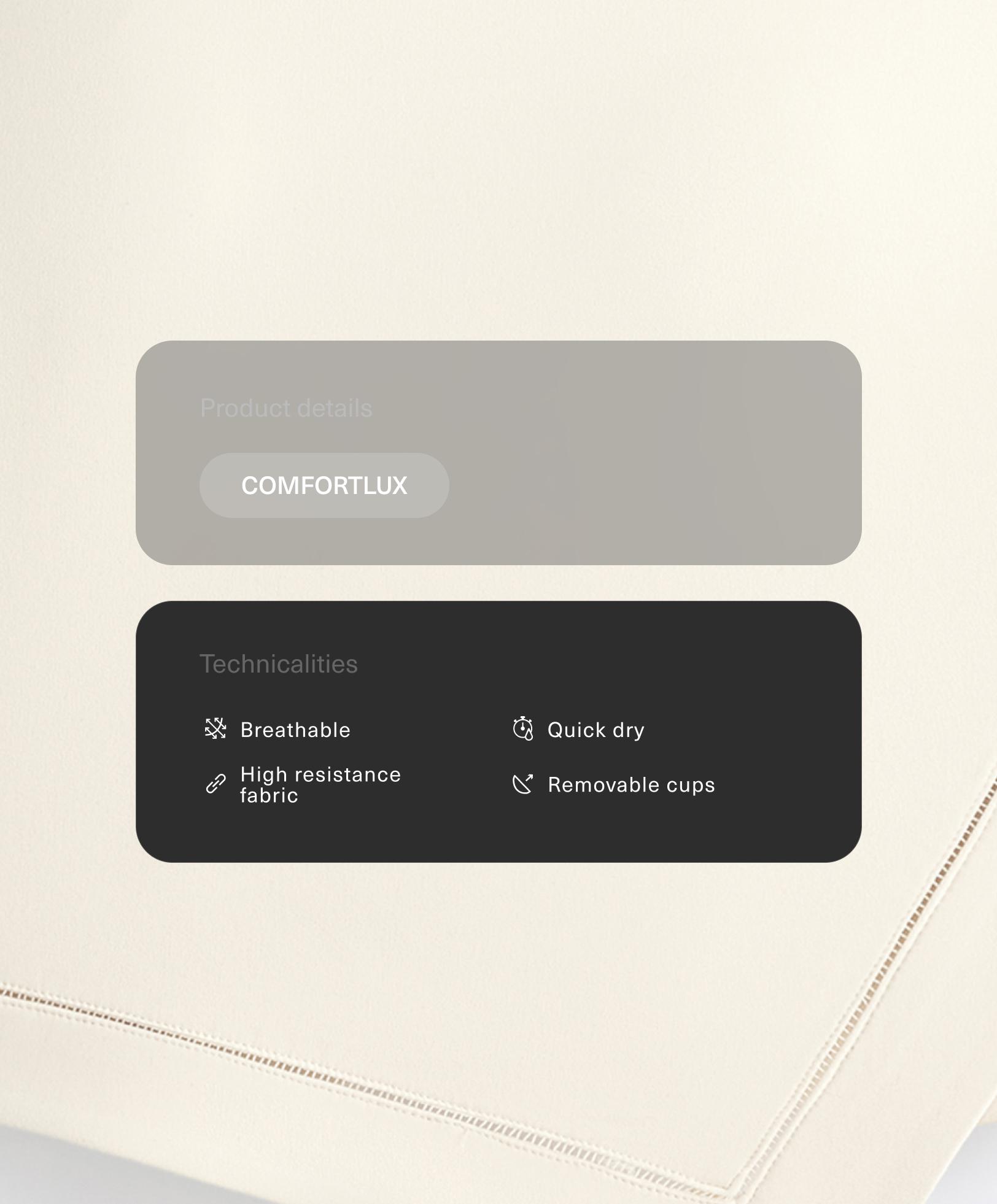 تانك توب Comfortlux بياقة هالتر