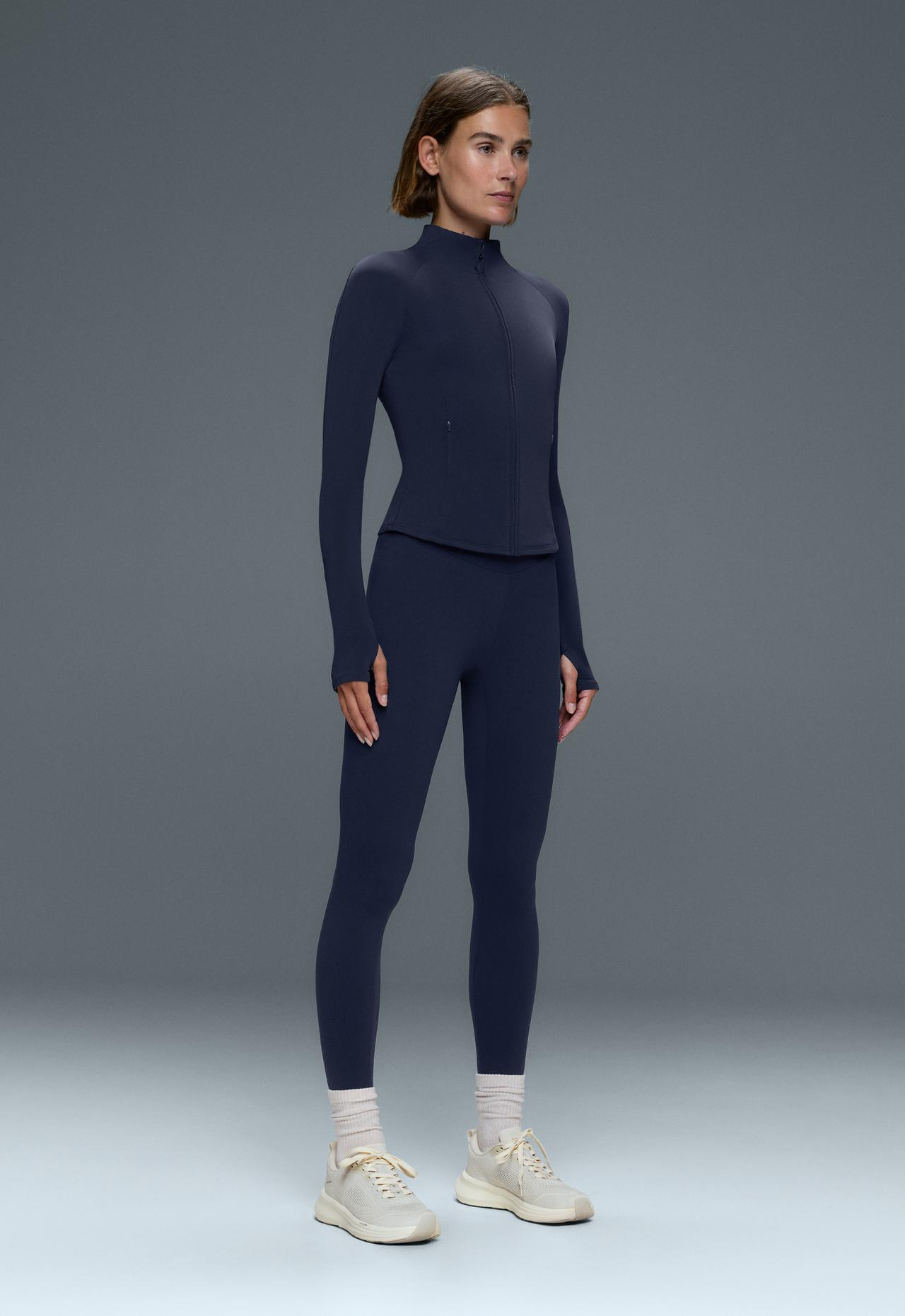 Light warm technical jacket — NAVY BLUE