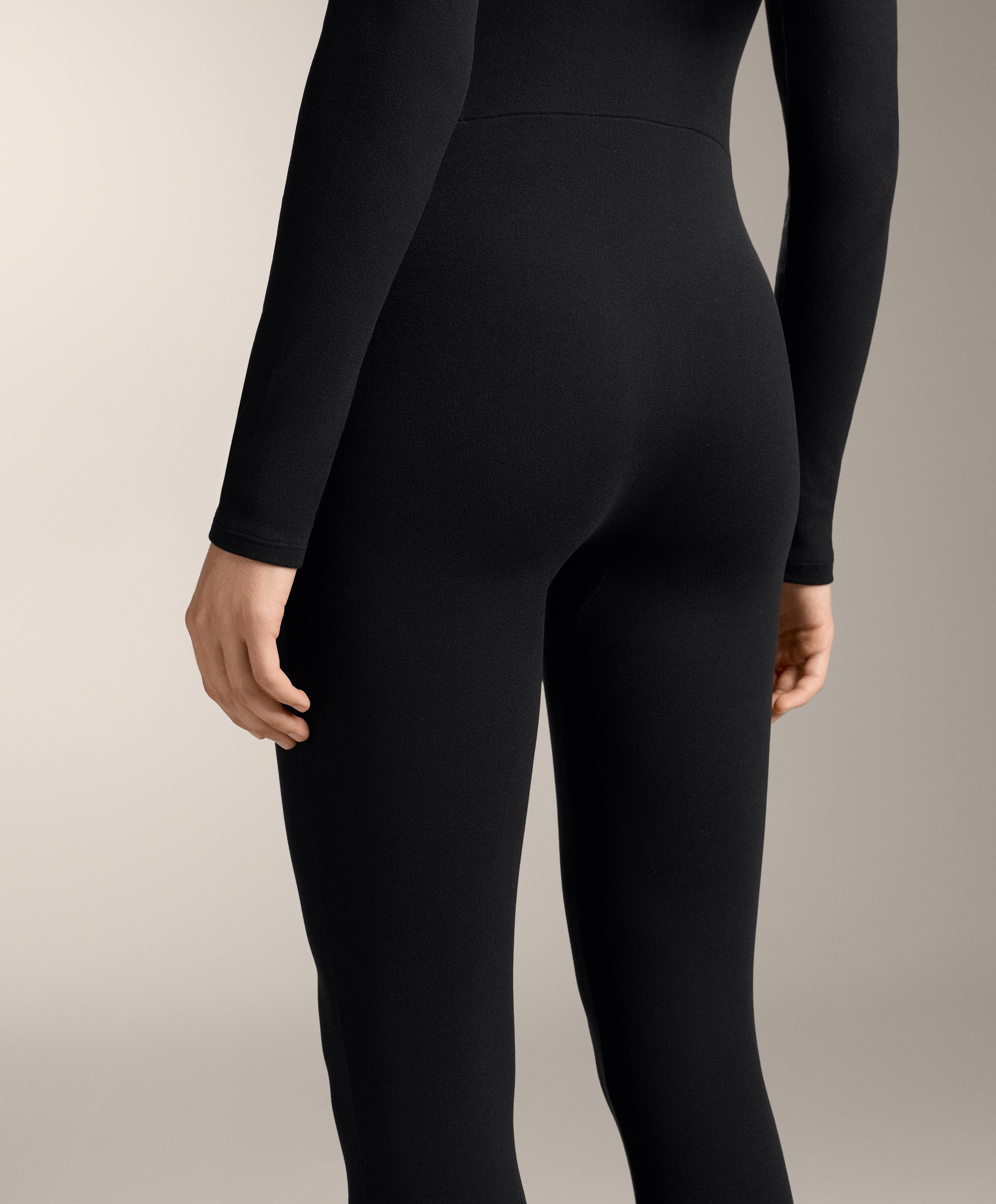 Thermal base layer jumpsuit — BLACK