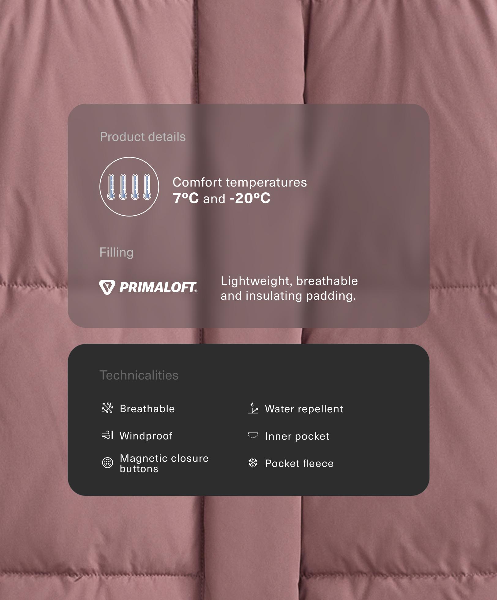 Полнета јакна Primaloft® отпорна на вода Полнета јакна Primaloft® отпорна на вода