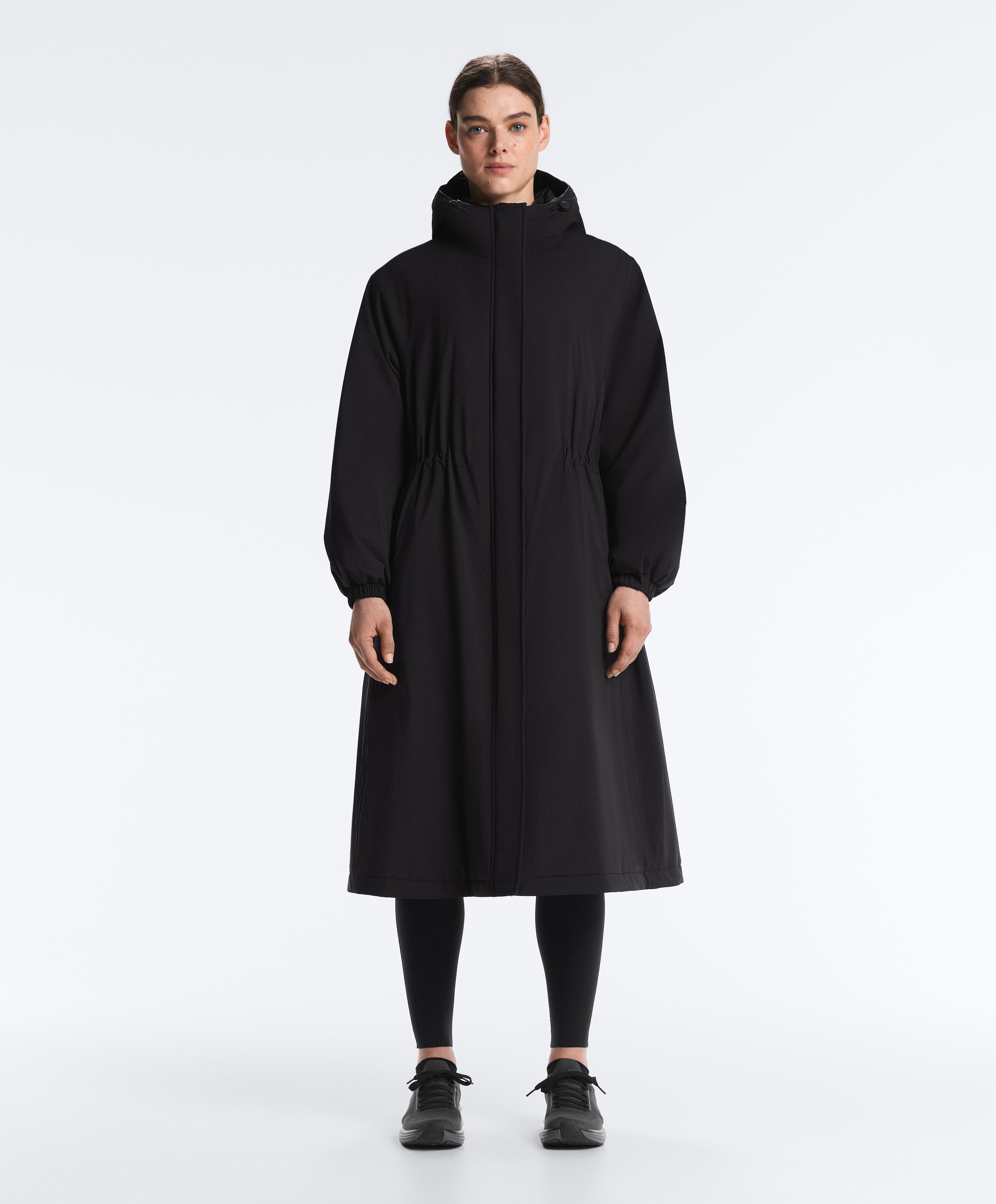 Lange, extra leichte, wattierte und wasserdichte 10k Thindown® Jacke