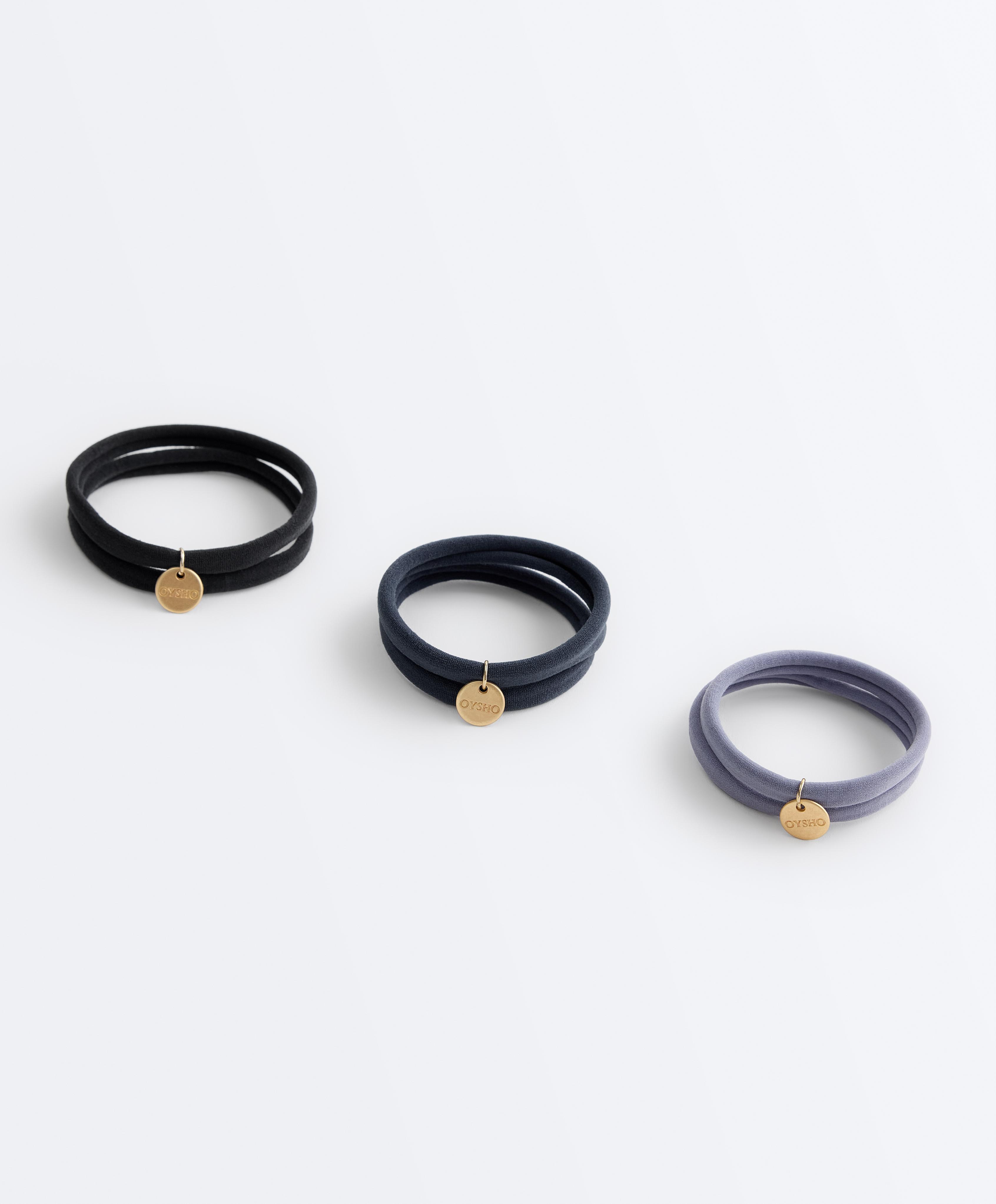 Pack de 6 elásticos com adereço Oysho Pack de 6 elásticos com adereço Oysho