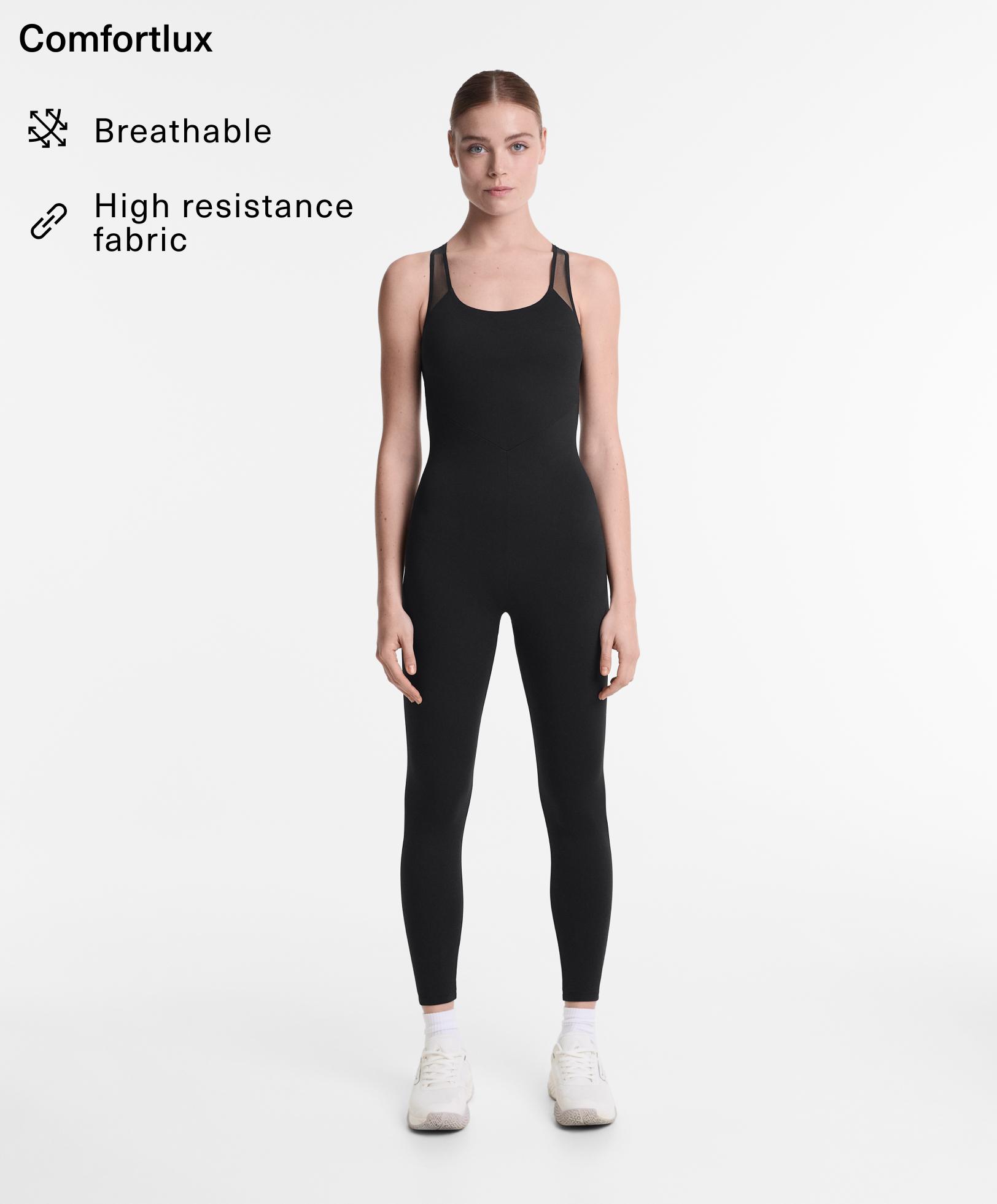 Comfortlux mesh jumpsuit