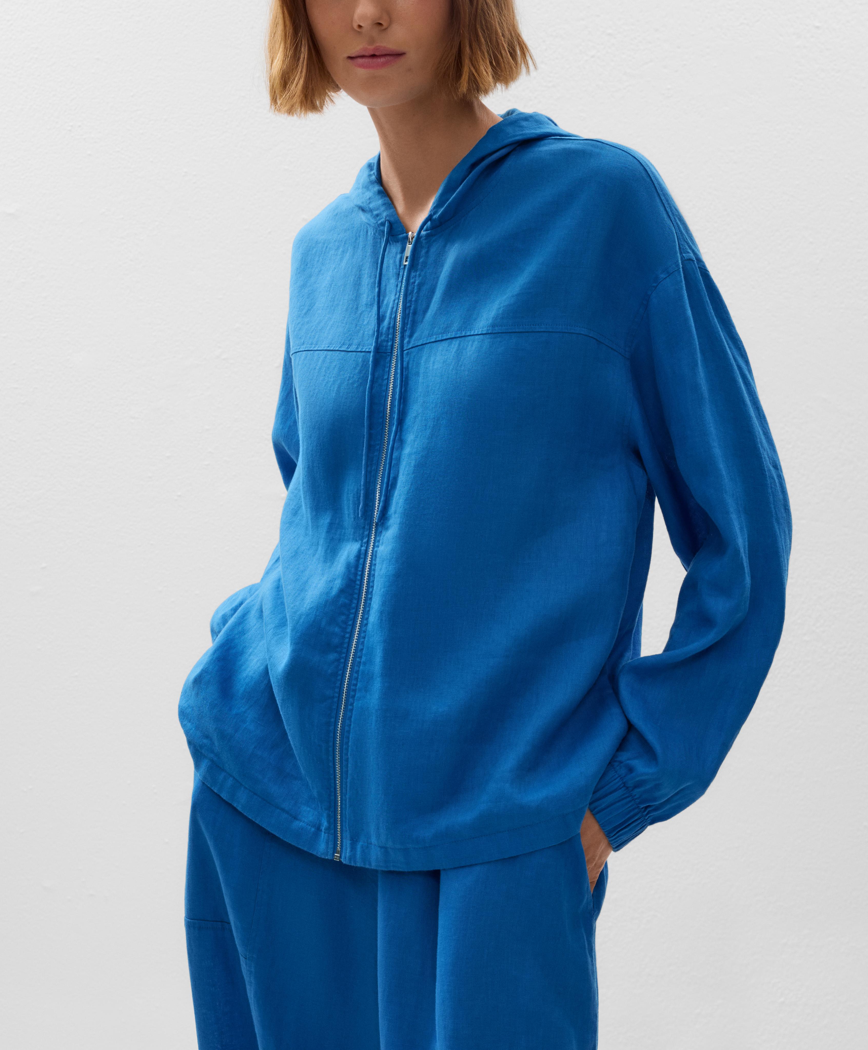 Veste à capuche 100 % lin Veste à capuche 100 % lin