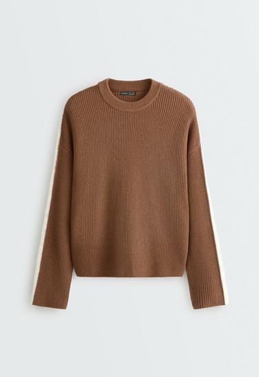 20% wool knit jumper piping — EARTH 5