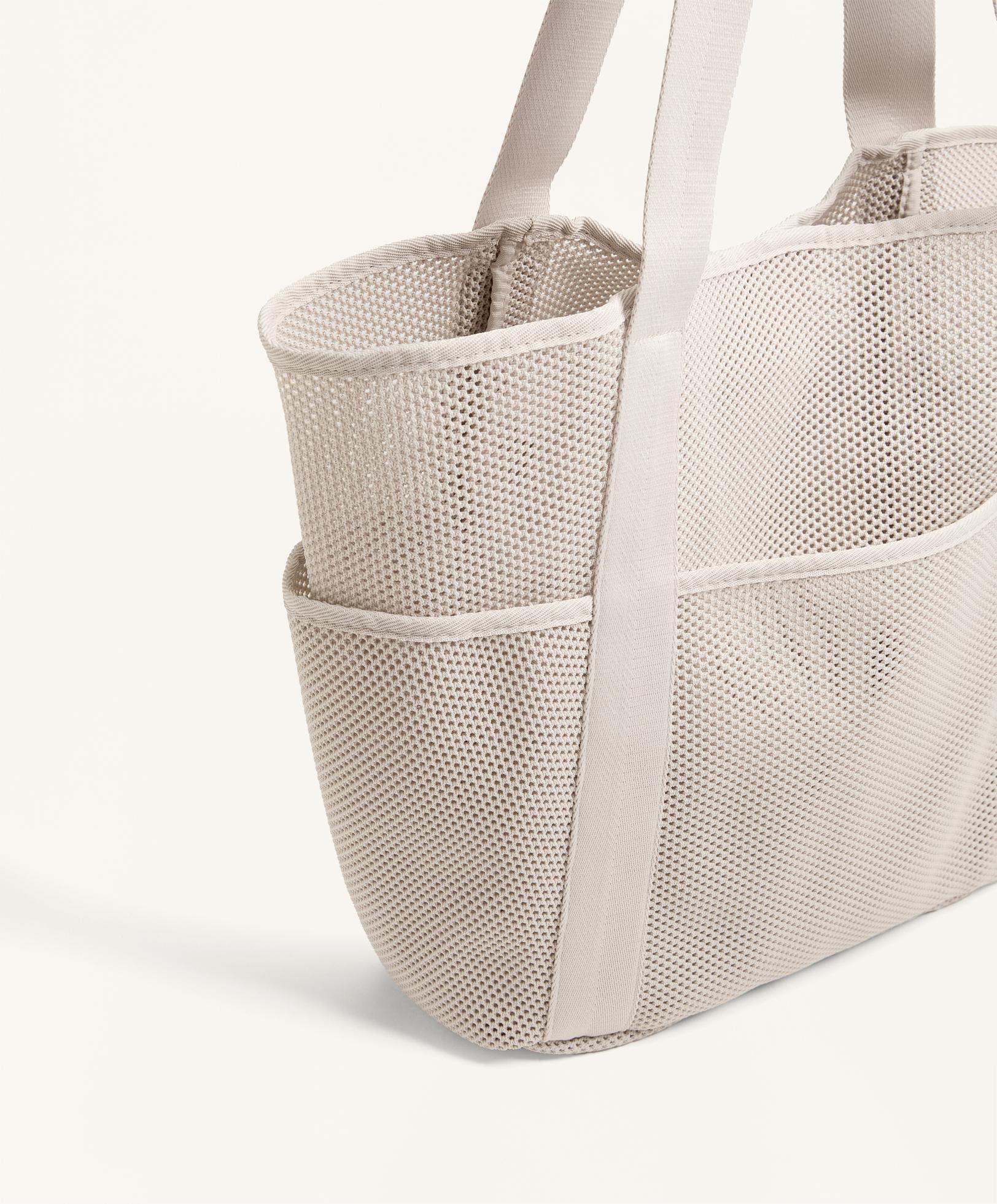 Bolso shopper rejilla