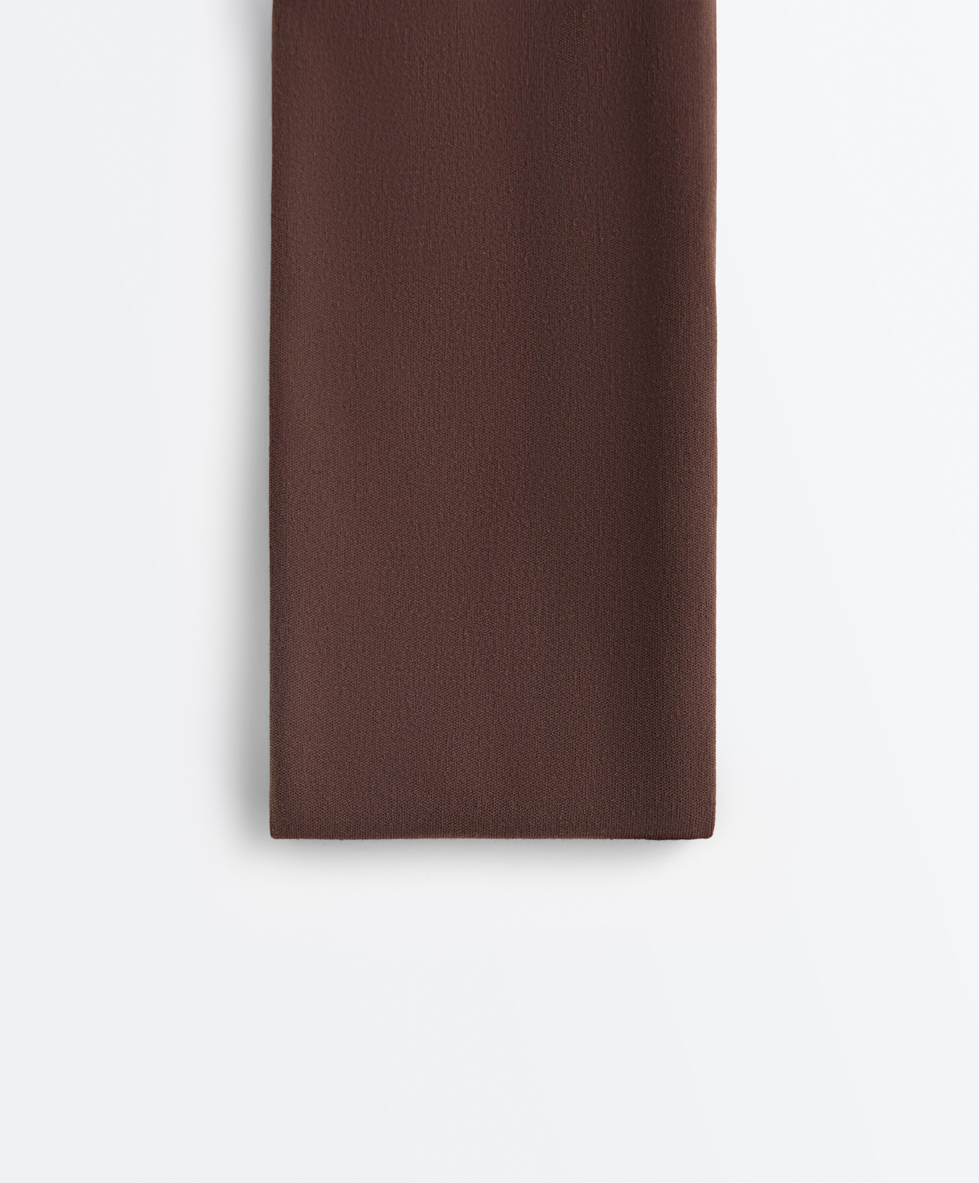 6cm sports headband — CHOCOLATE