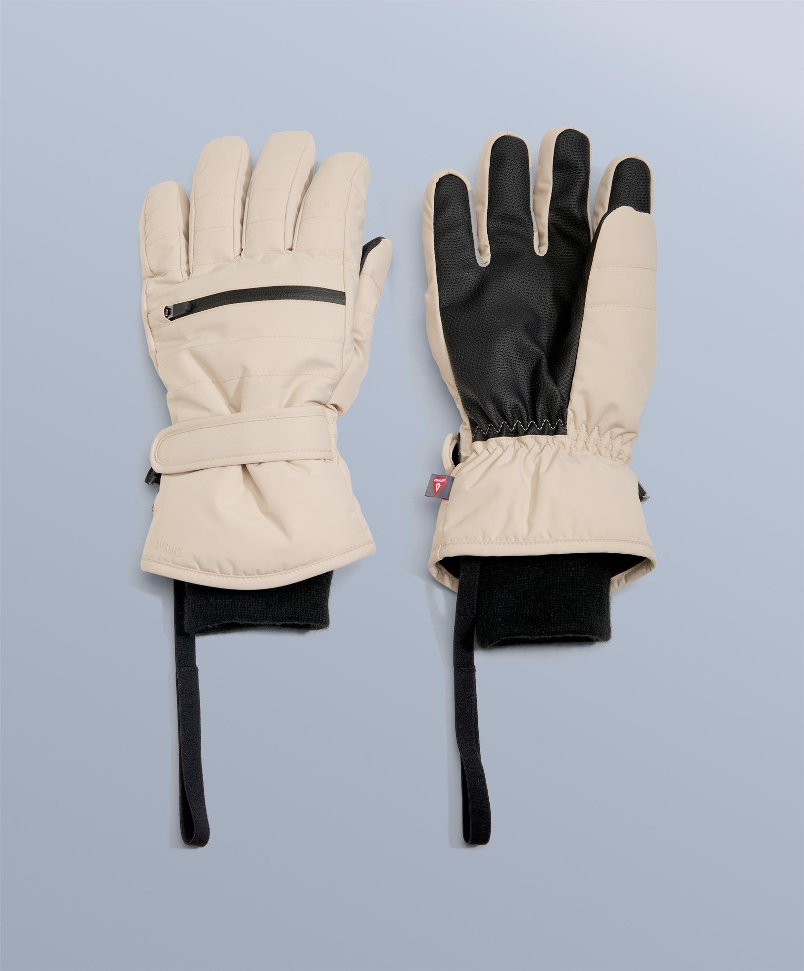 Technical SKI Primaloft® Gloves — ECRU