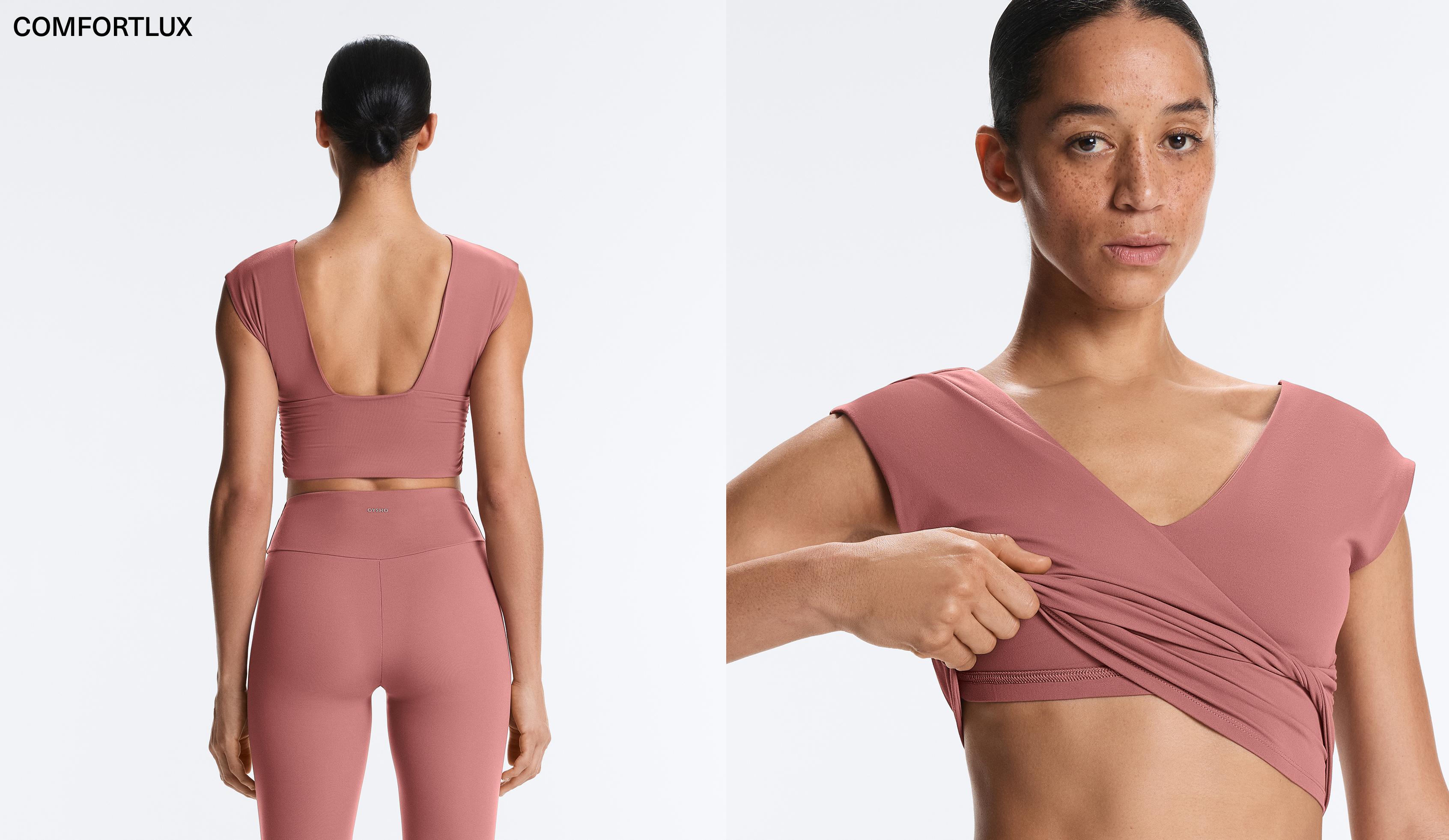 Crossover Comfortlux tank top — PALE PINK