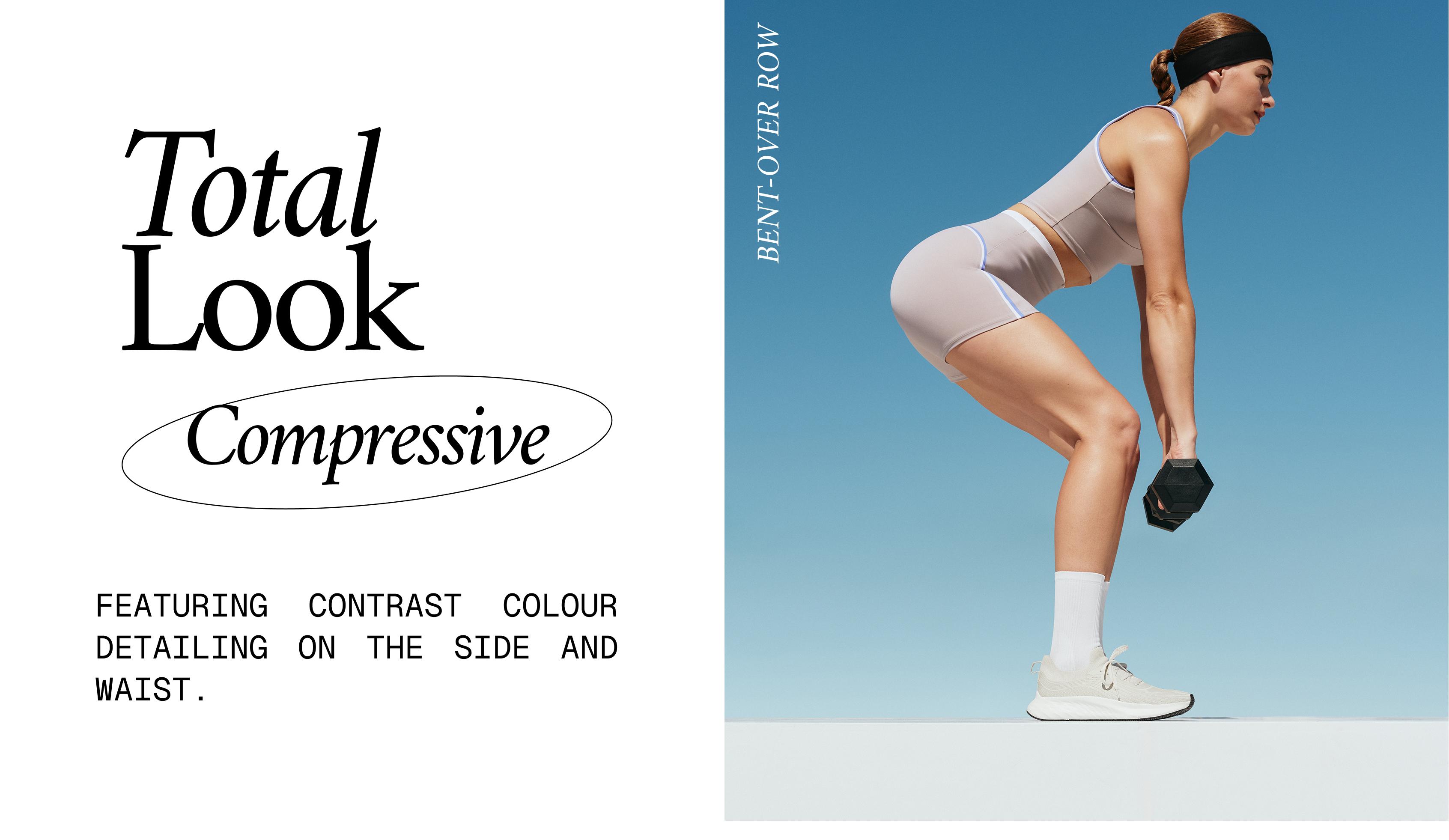 Hot pants high rise Compressive 10 cm contraste Hot pants high rise Compressive 10 cm contraste