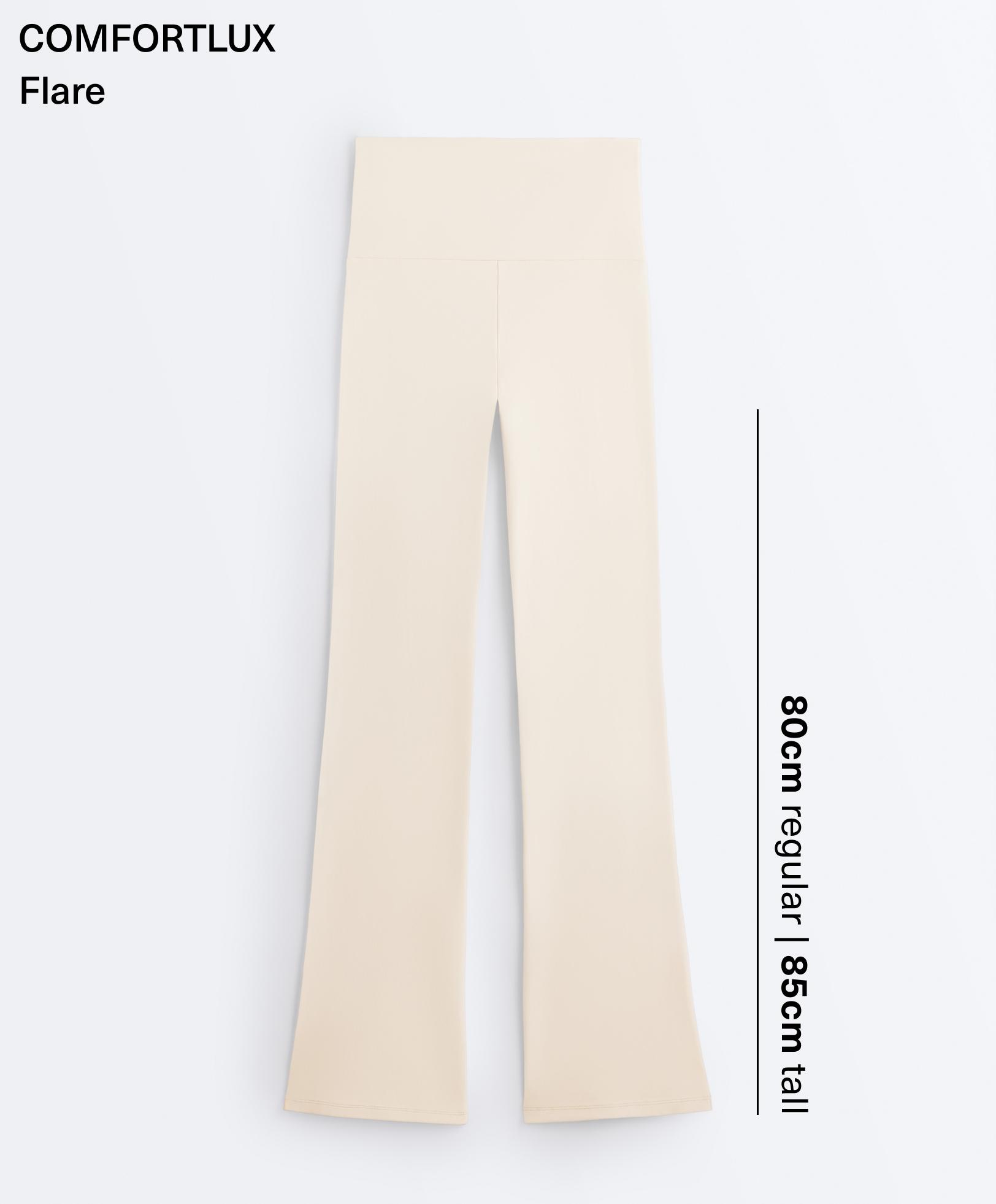 High rise Comfortlux Flare trousers