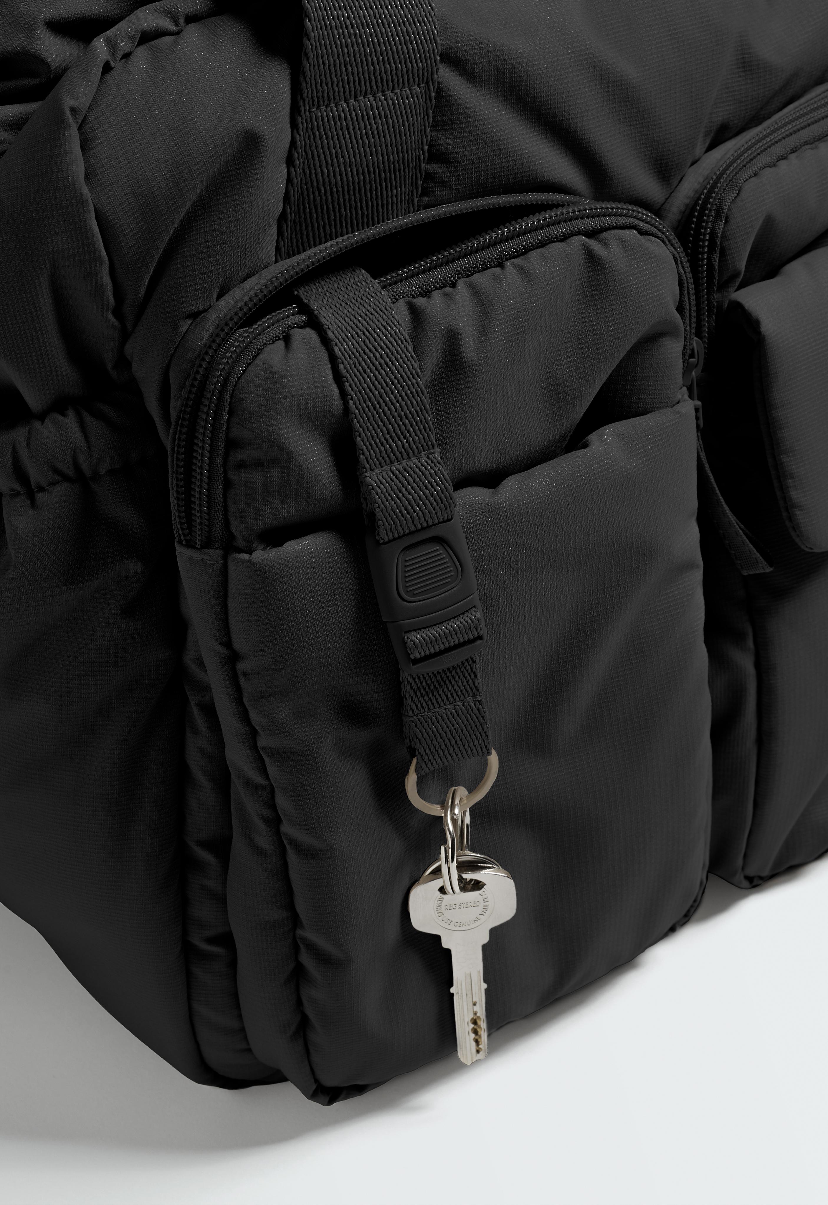 Maxi maternity bag — BLACK
