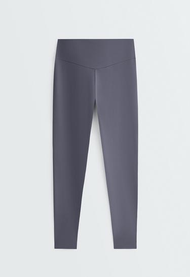 Ankle-length High rise Comfortlux leggings — BLUE-GREY 7