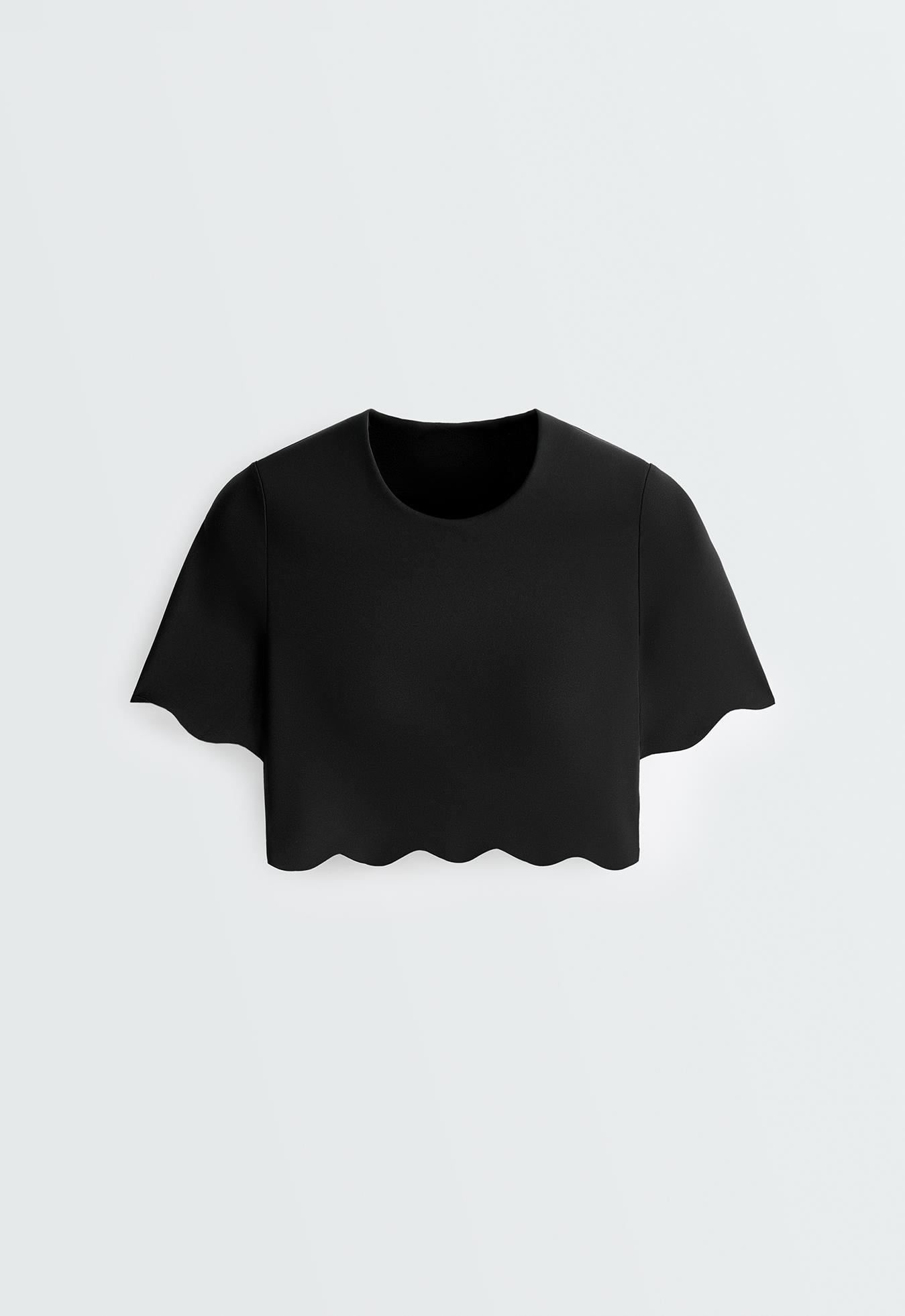 Oysho Dalgalı Top Tank top Compressive görsel 8