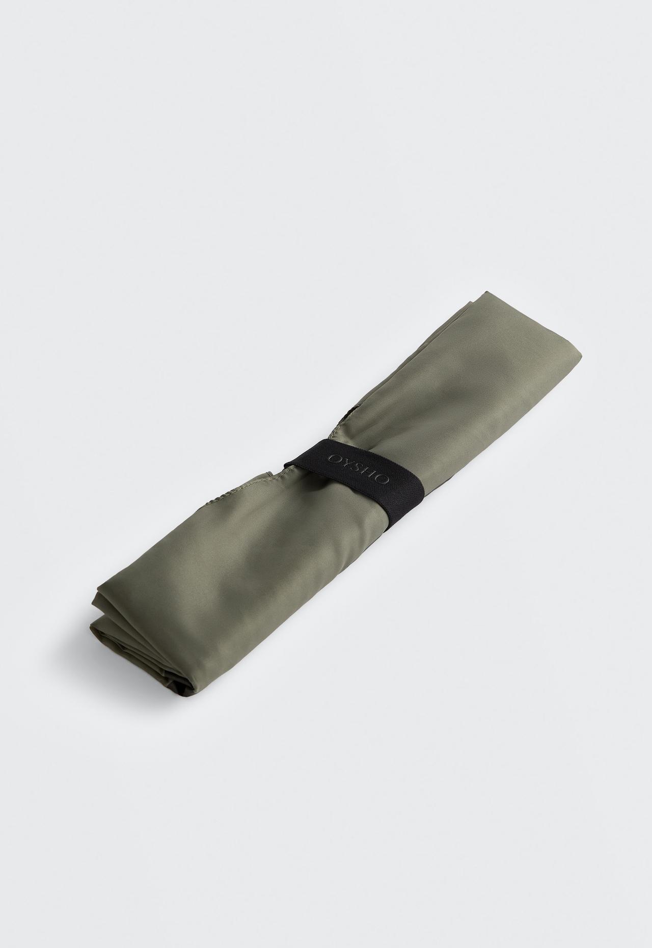 OYSHO Packable Bag — KHAKI-GREY
