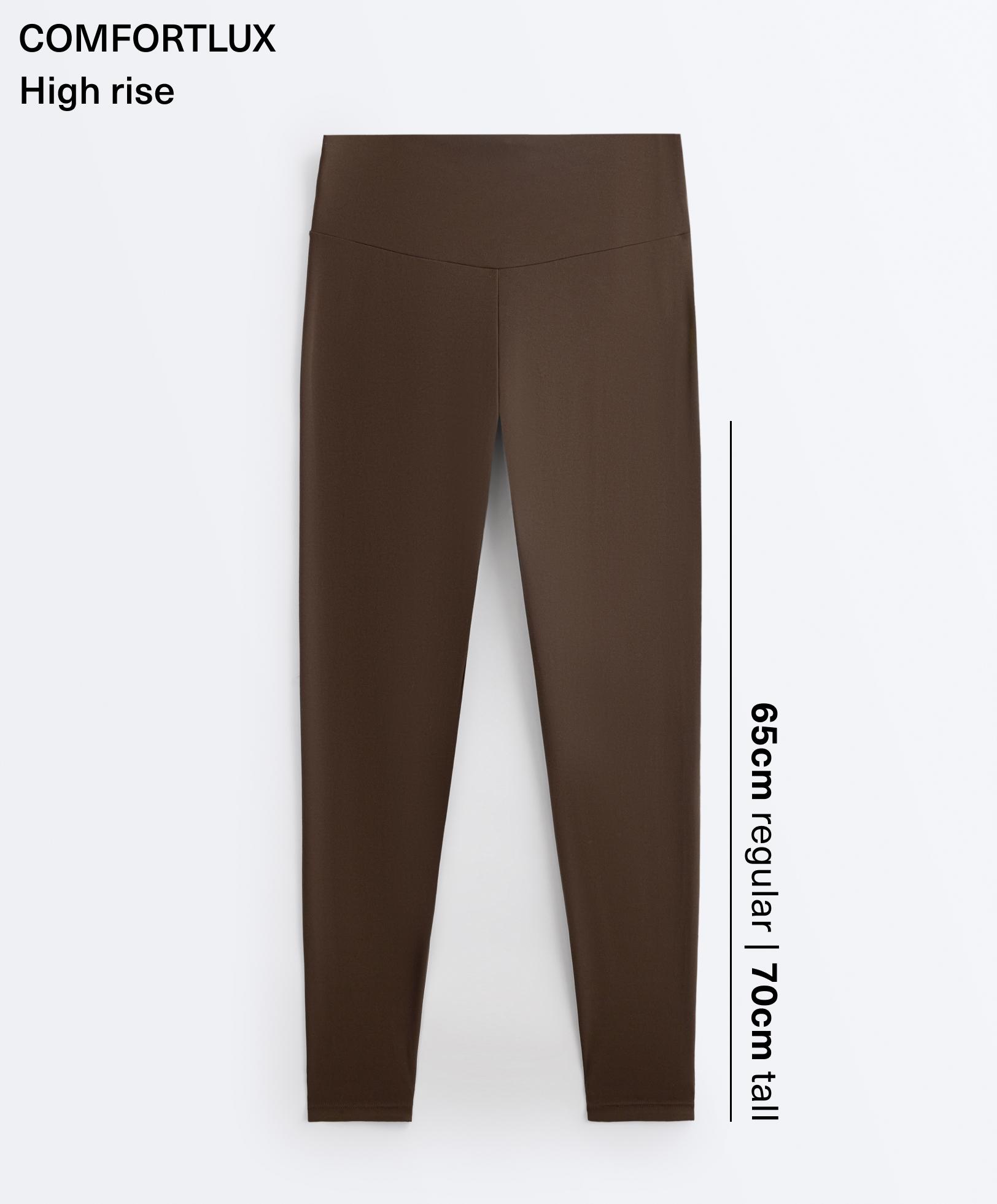 Comfortlux high-rise ankle-length leggings