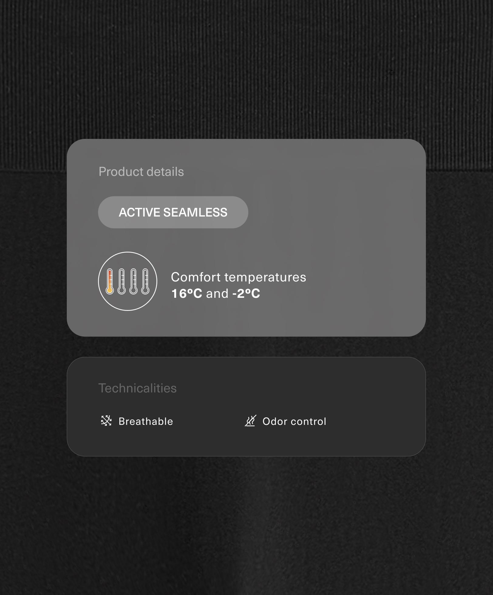 Ankle-length seamless base layer leggings - Sale Ankle-length seamless base layer leggings - Sale