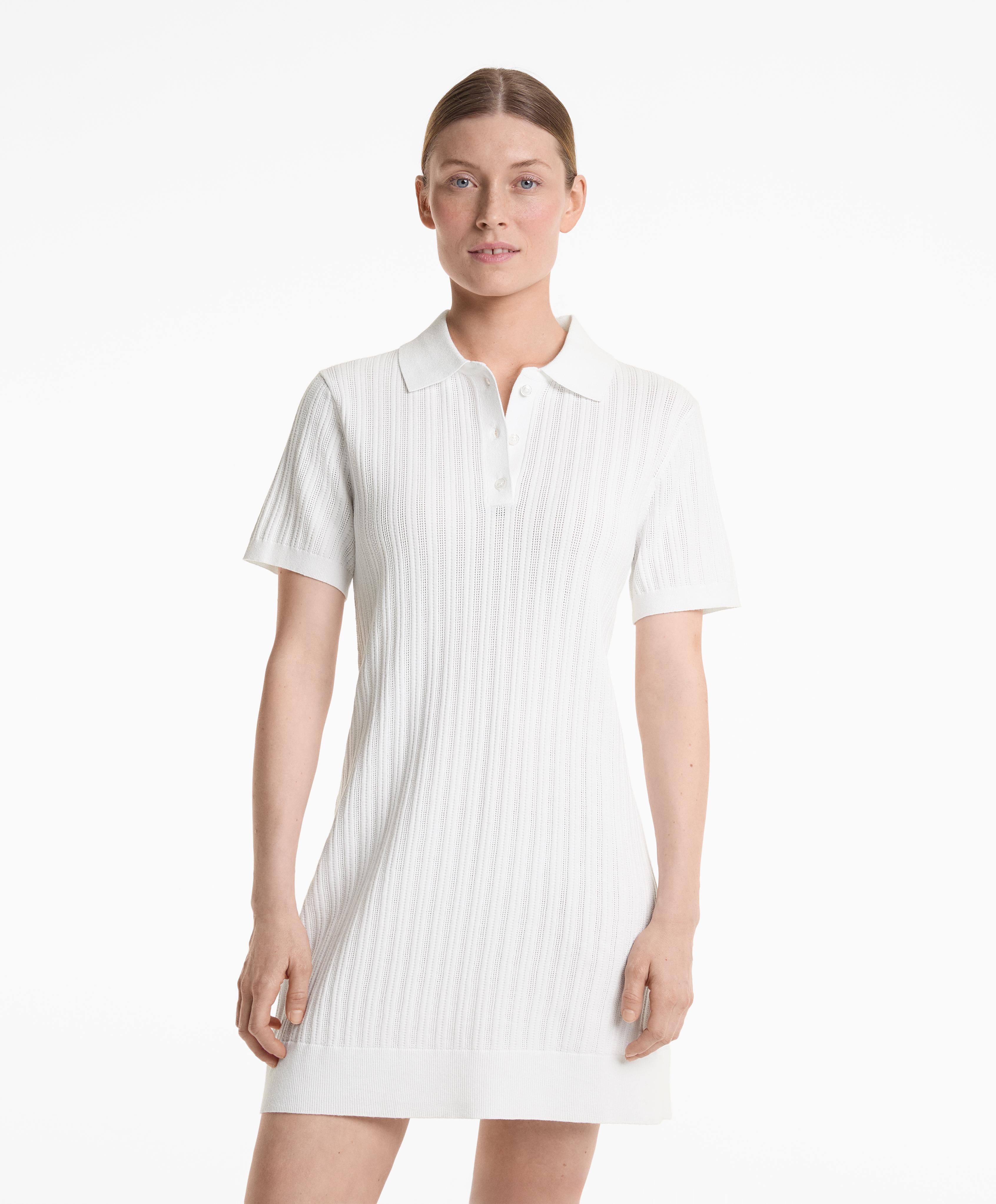 Vestido punto pointelle