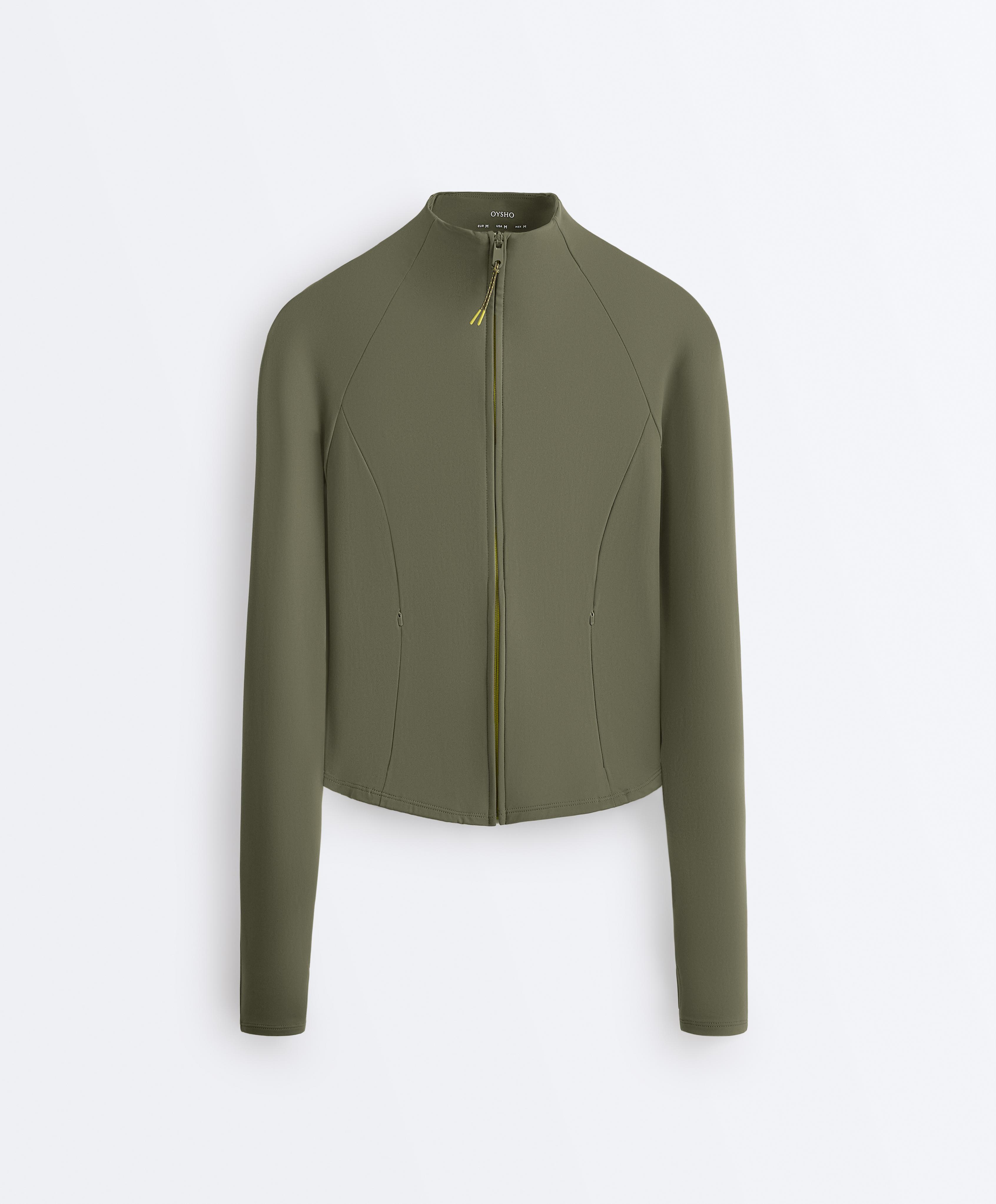 Light warm technical jacket — KHAKI
