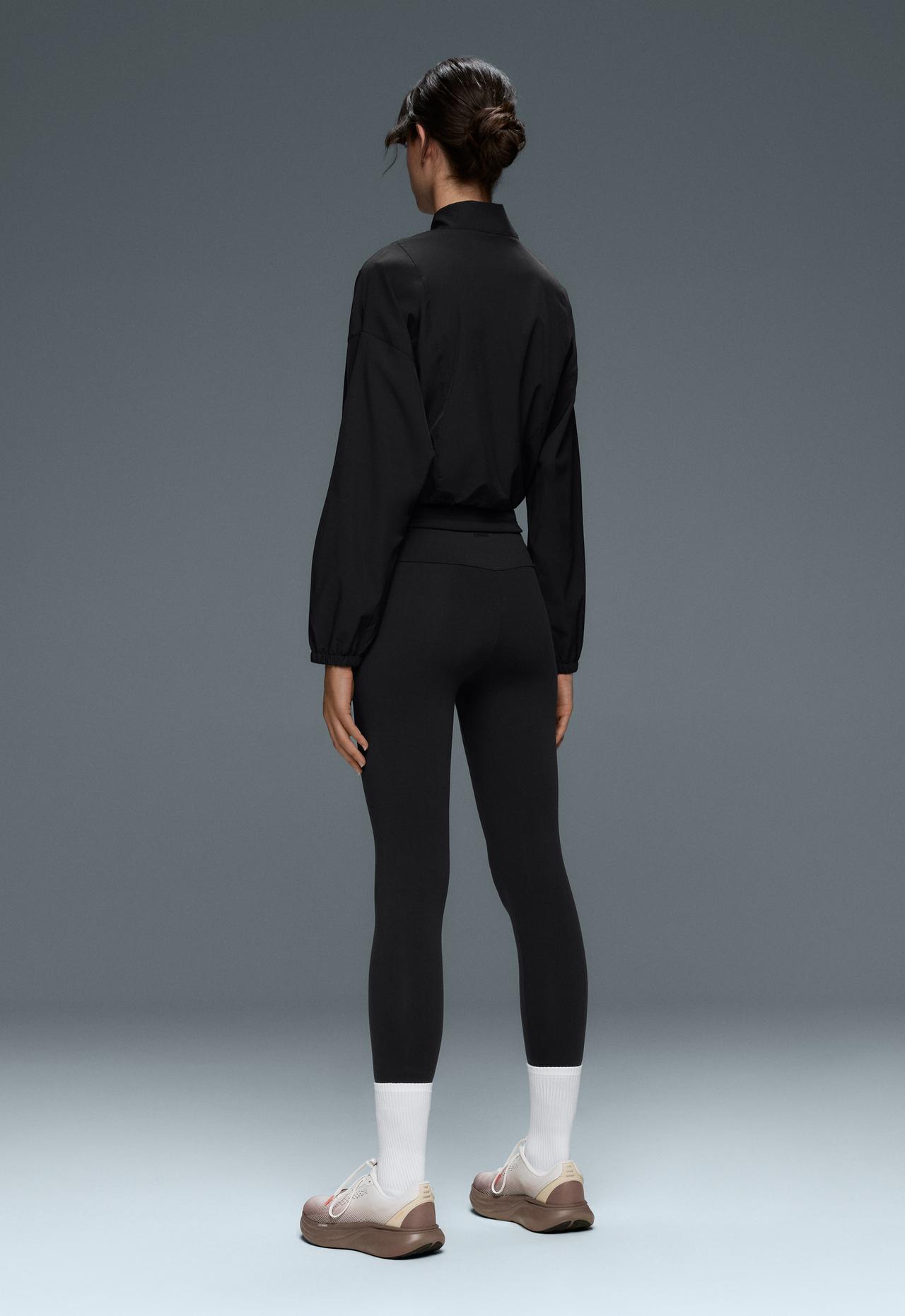 Double stretch technical jacket — BLACK
