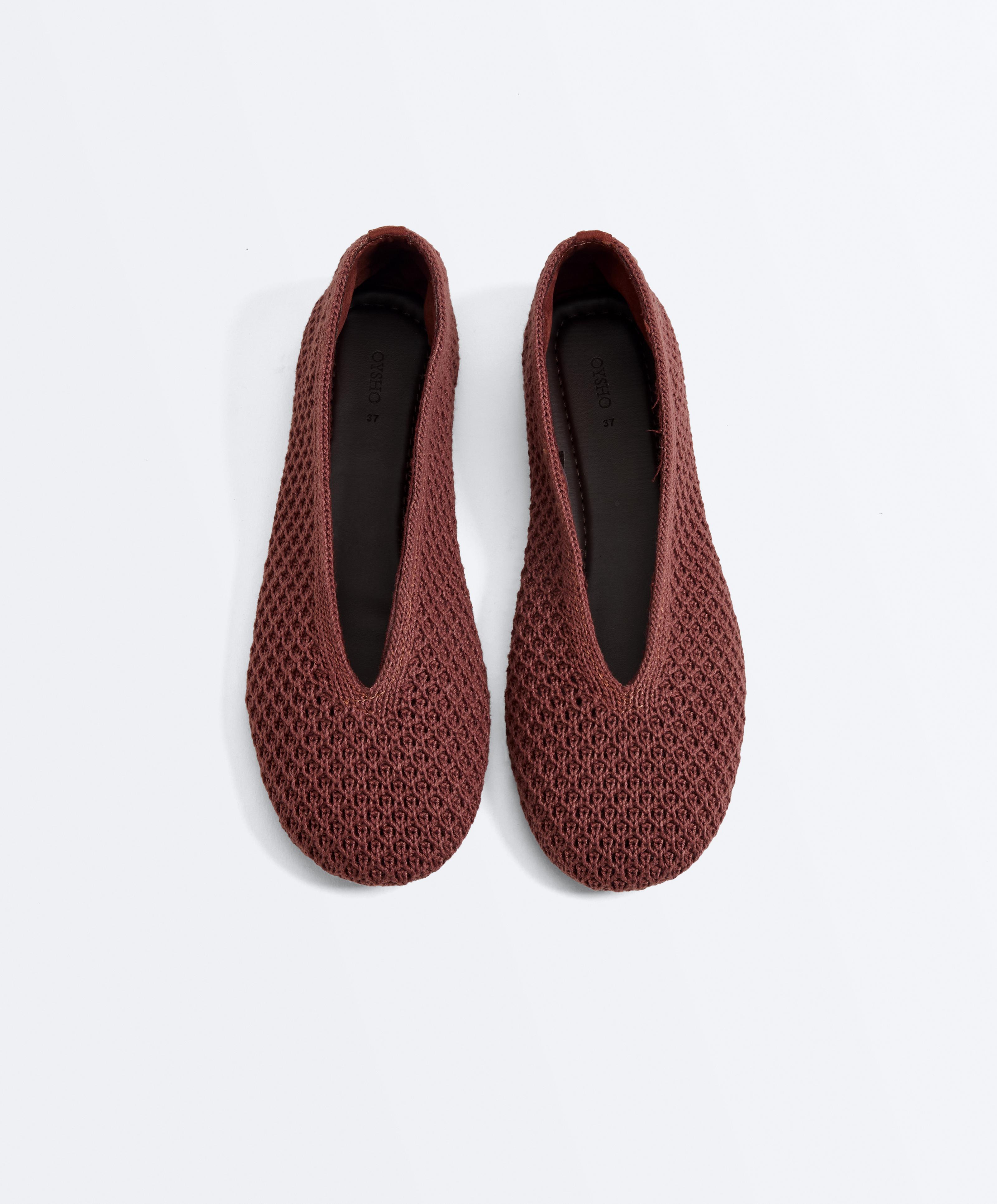 Crochet ballet flats Crochet ballet flats