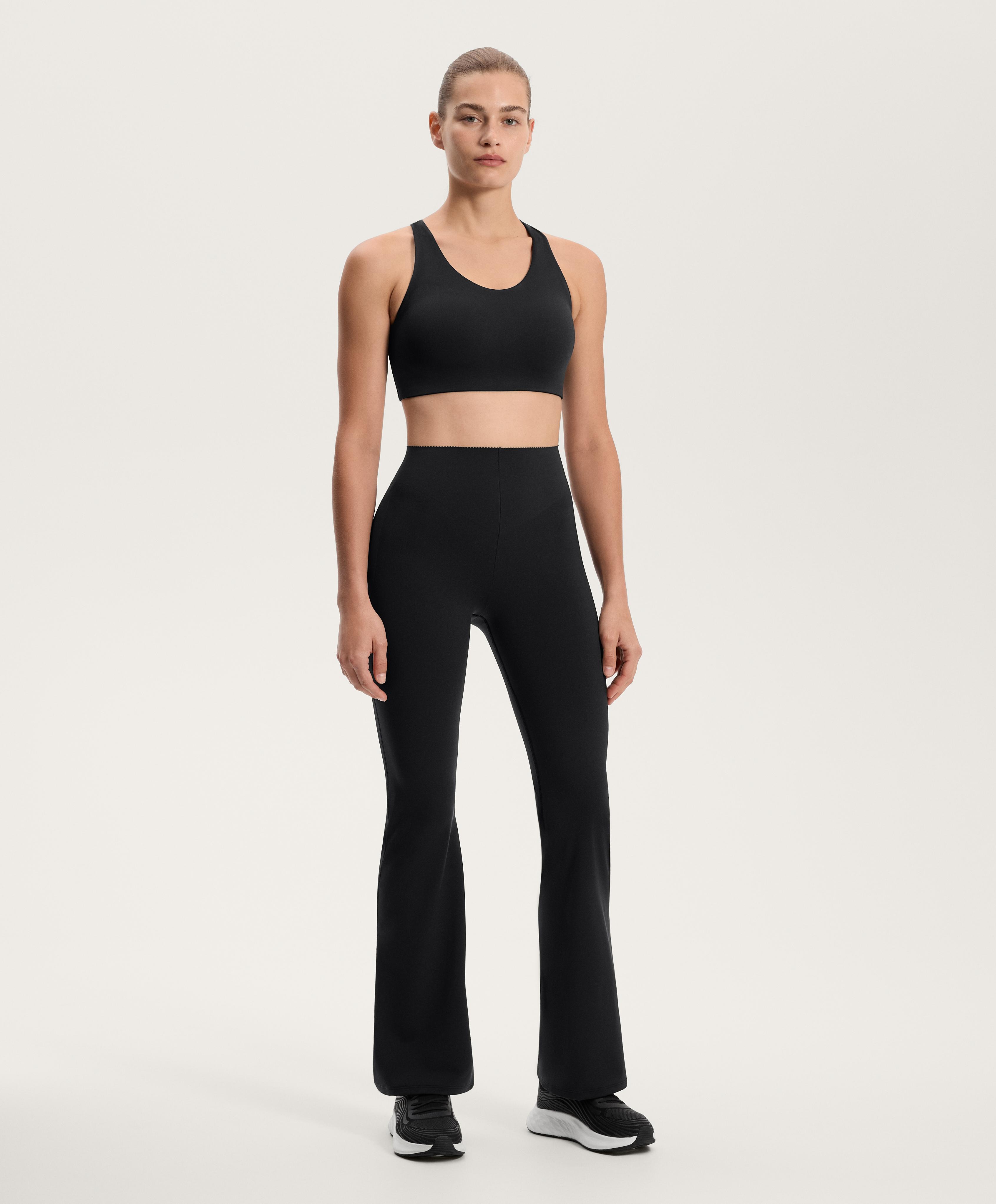 Raise up compressive 80cm flare trousers | OYSHO United States