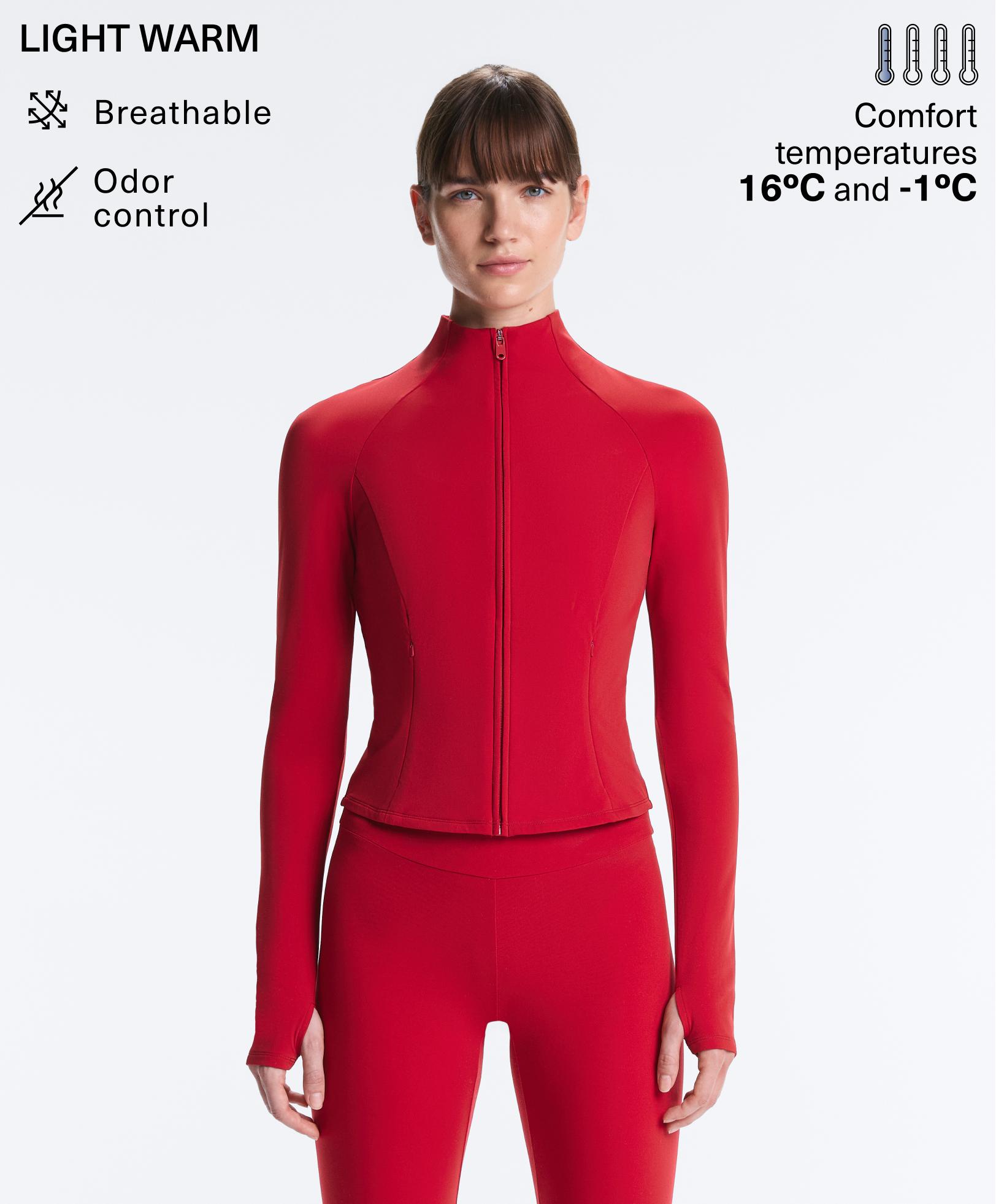 Light warm technical jacket