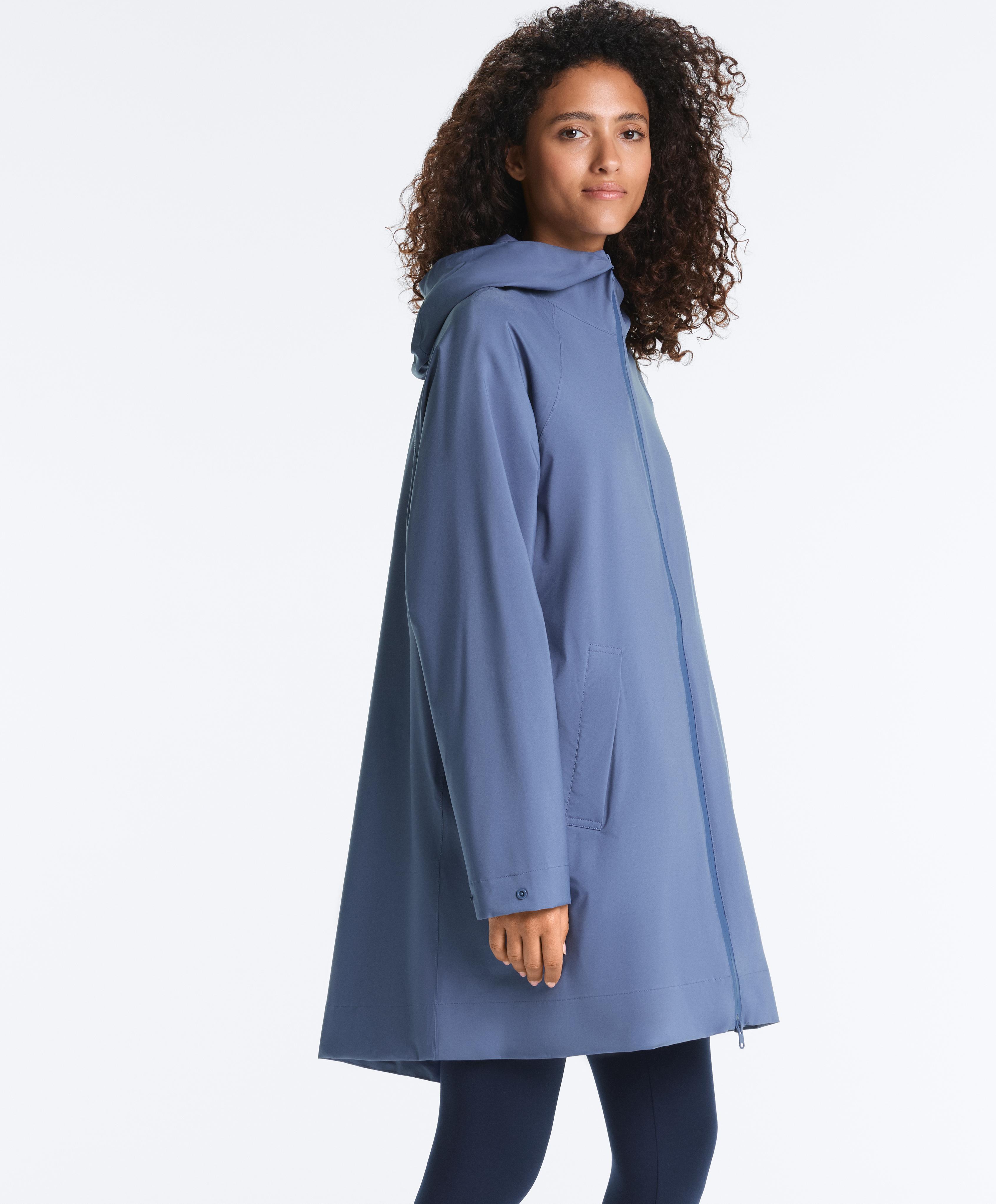 Packable super extra lightweight 10k waterproof jacket — BRIGHT GREY-BLUE