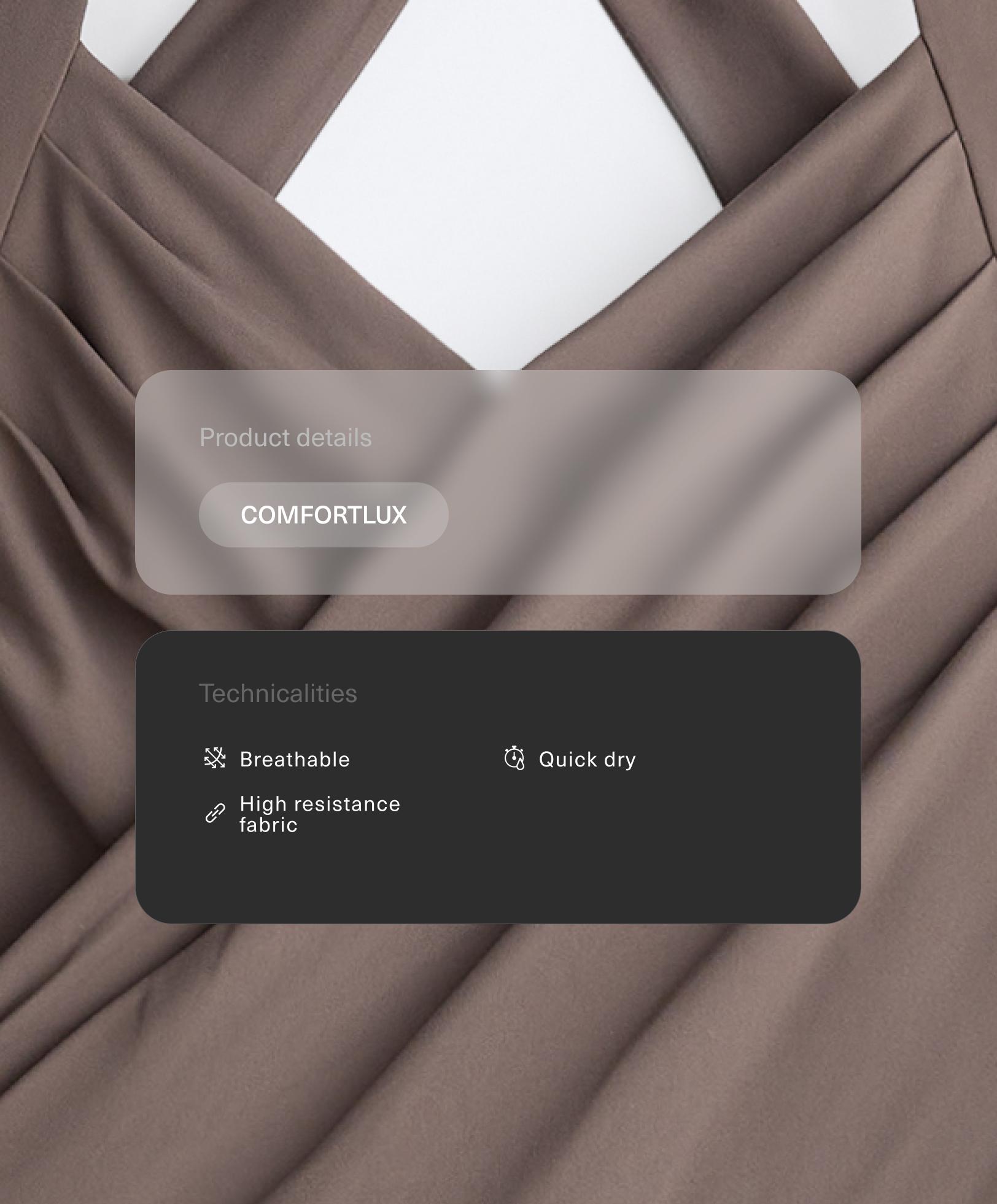 Crossover Comfortlux long flare jumpsuit Crossover Comfortlux long flare jumpsuit