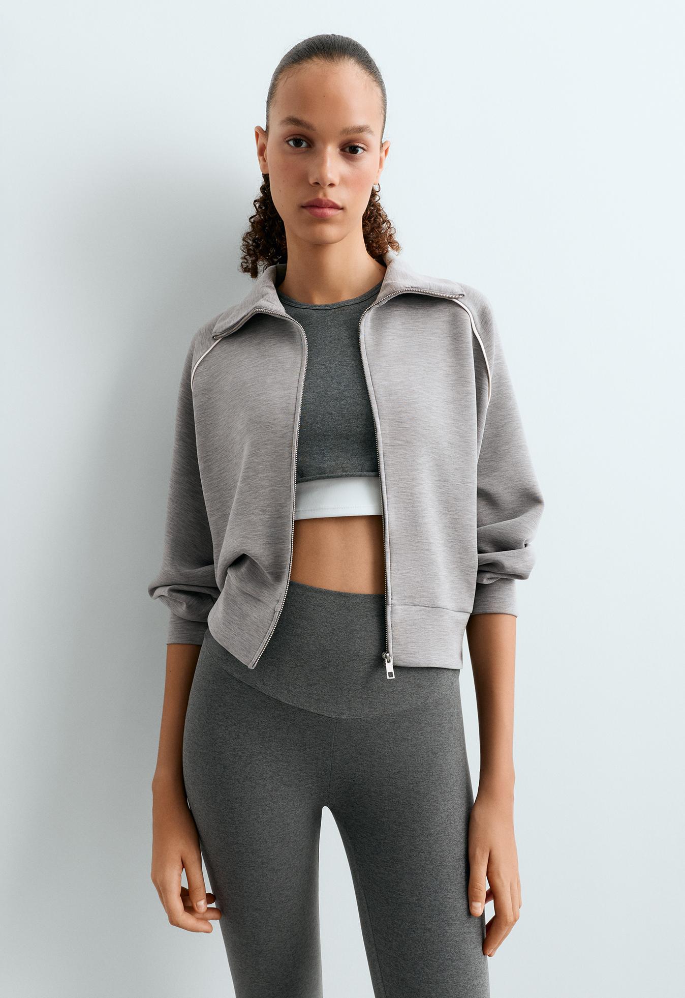 Chaqueta boxy con modal Chaqueta boxy con modal