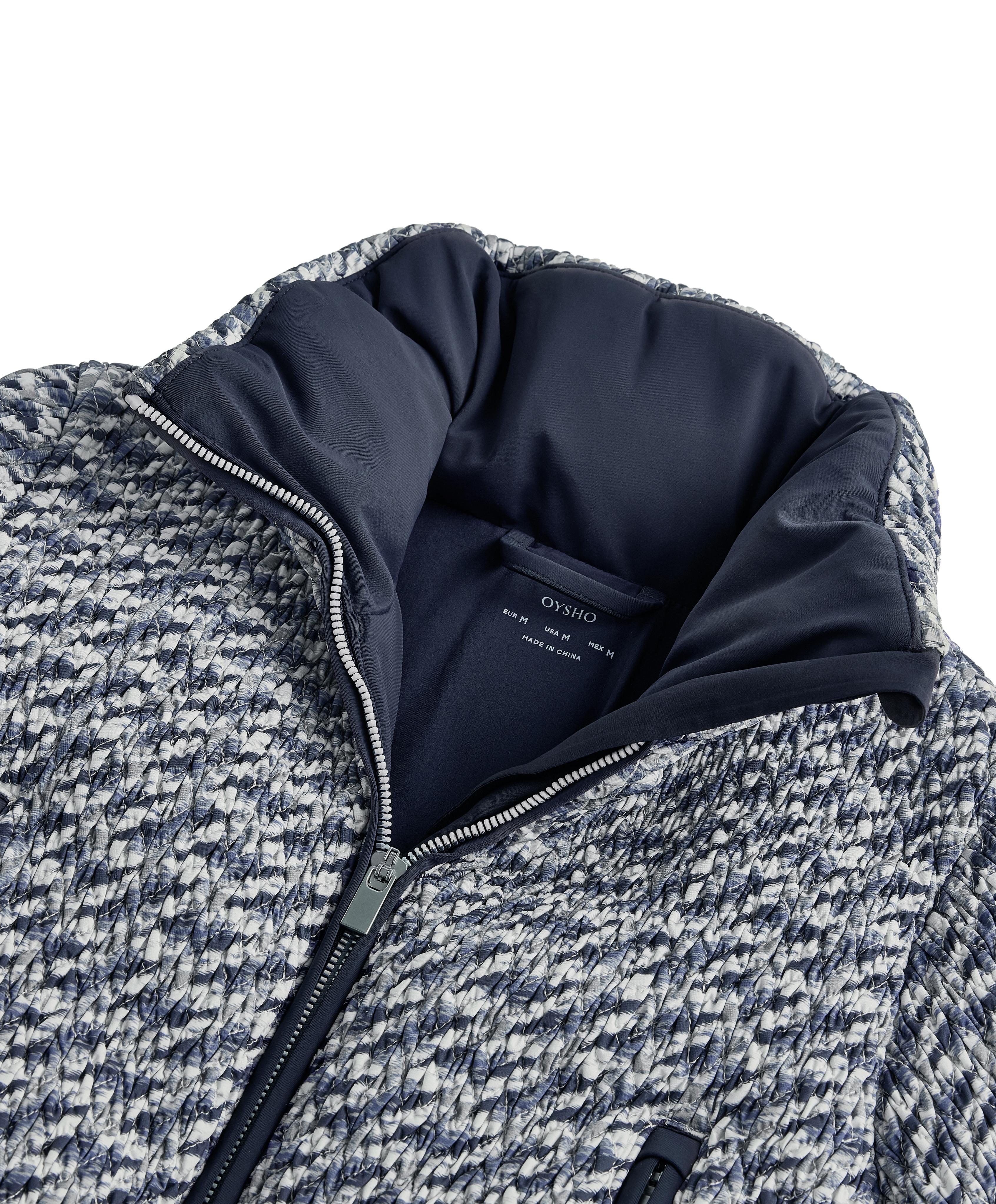 MINARDI PIUME SKI water-resistant twist padded 80% down and 20% feather jumpsuit — WASHED DARK BLUE