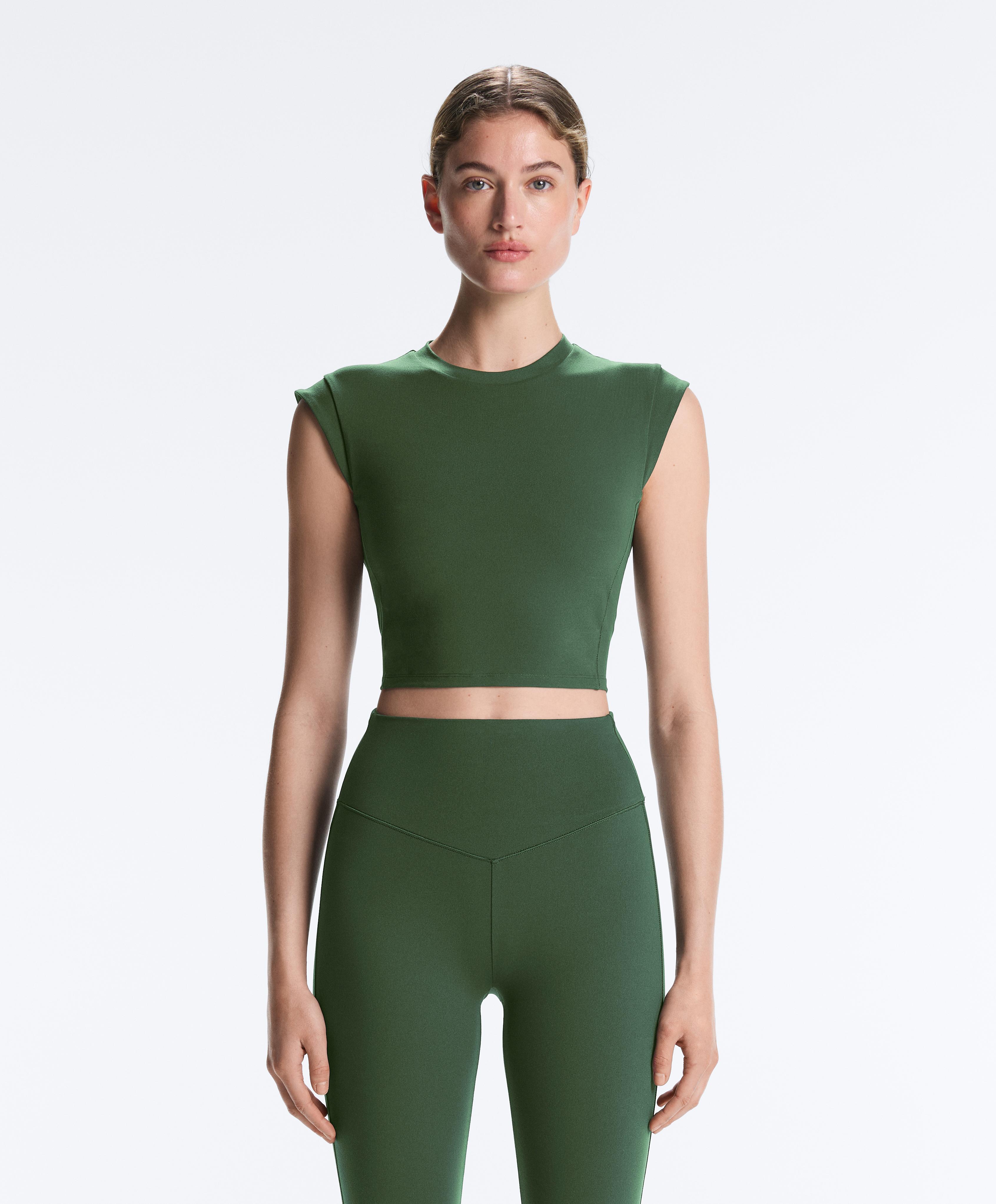 Evermove sleeveless Tank top — GREEN