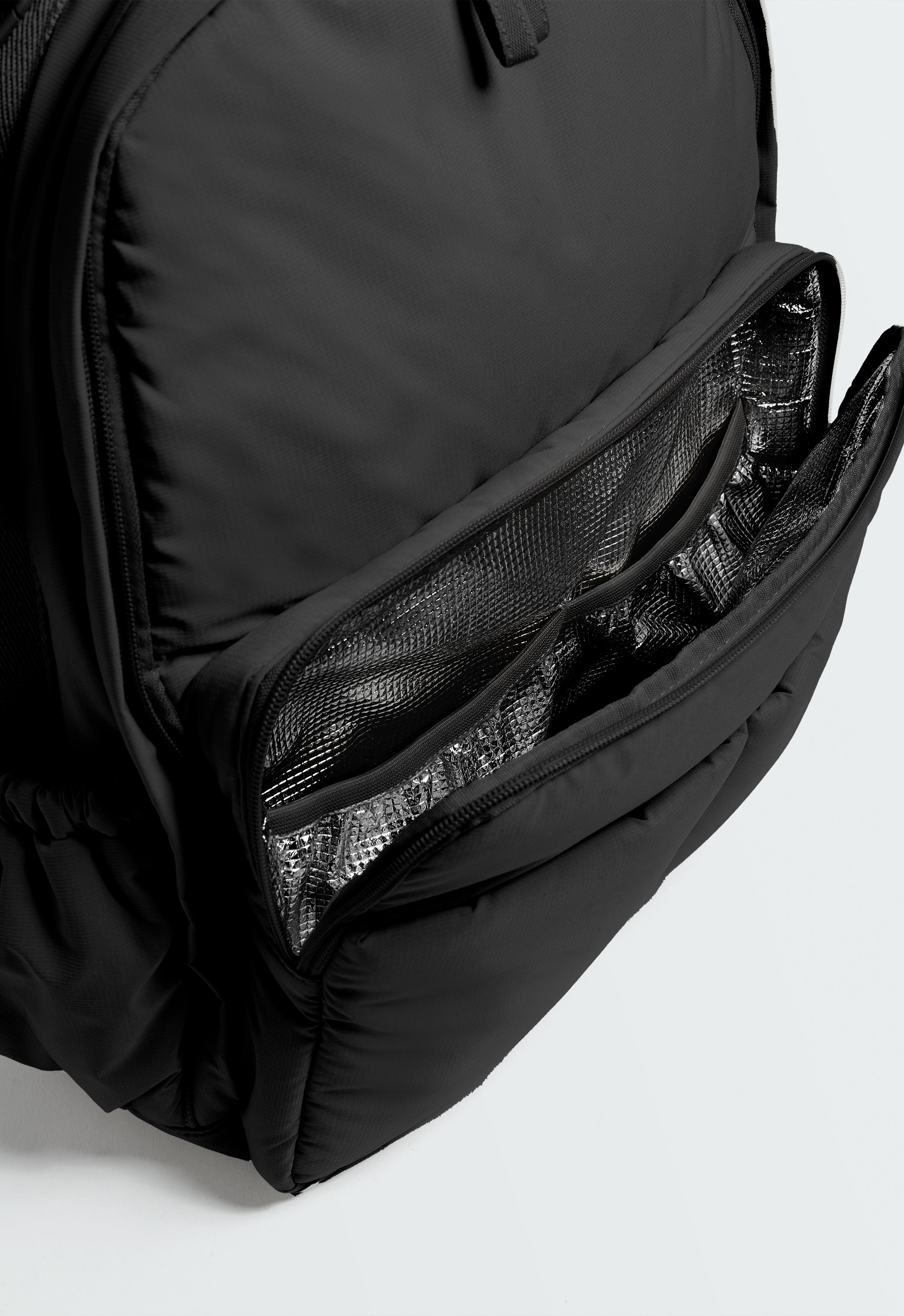 Maxi maternity backpack — BLACK