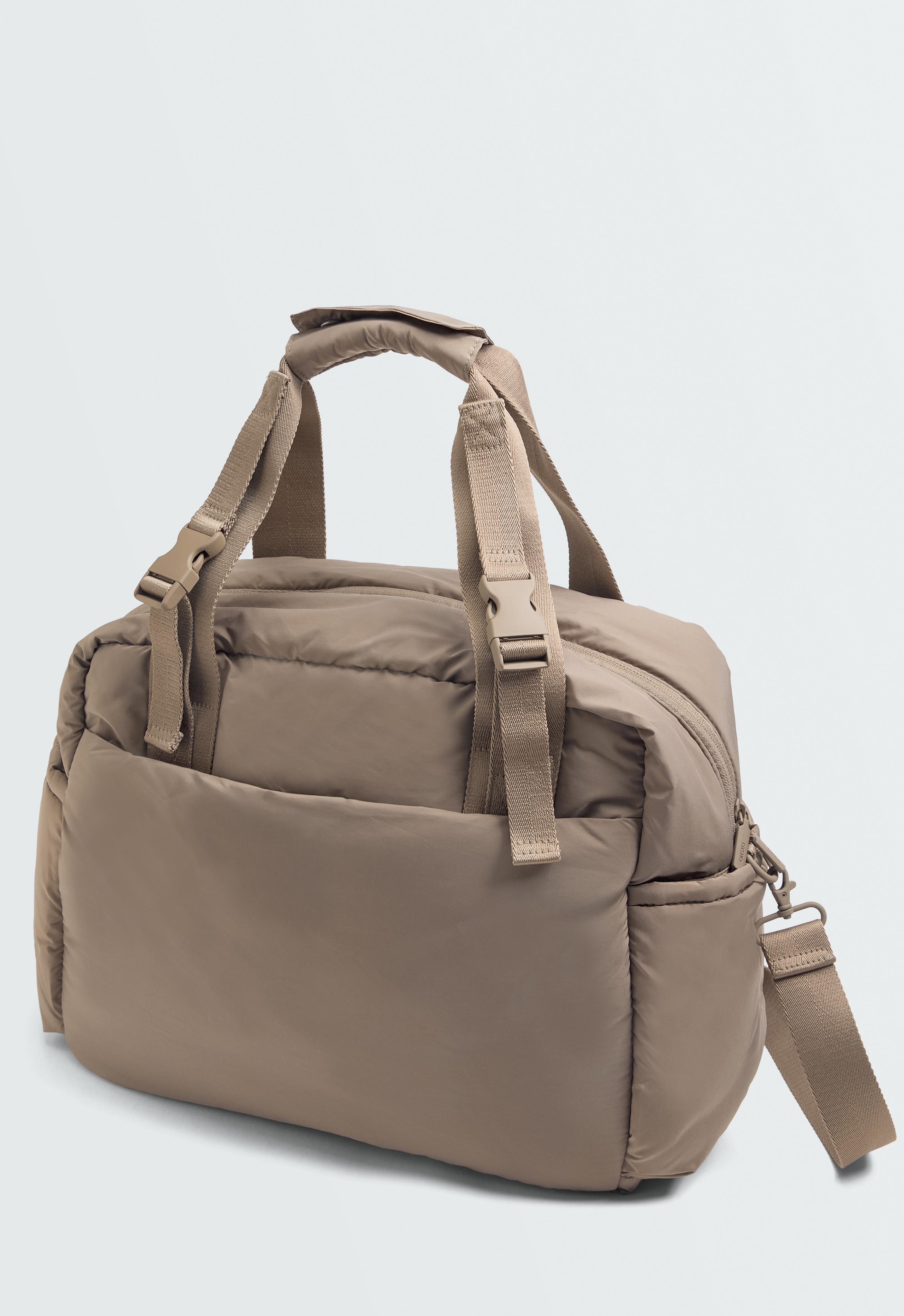 Maxi maternity bag — TOASTED BROWN