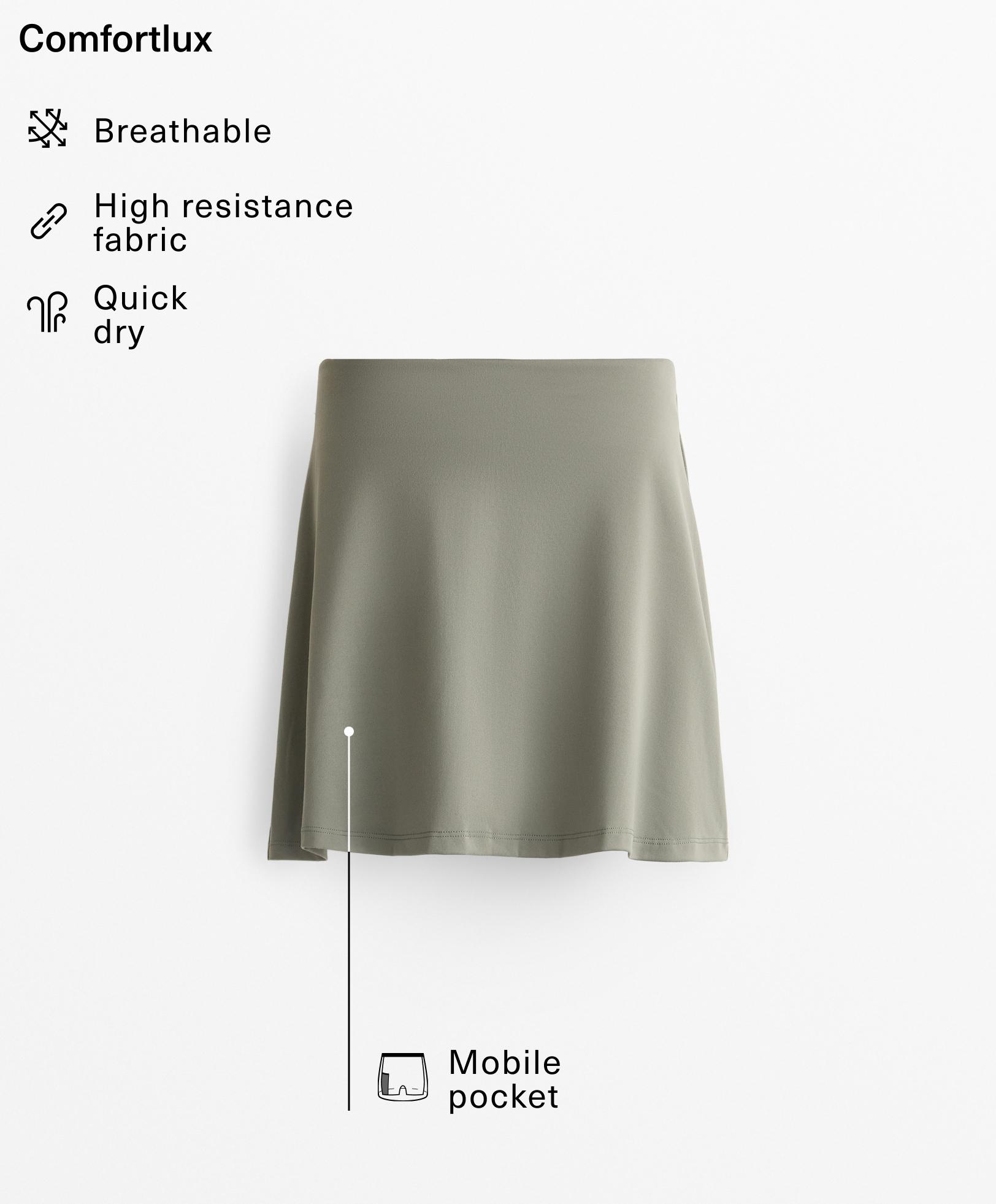 Comfortlux short skirt